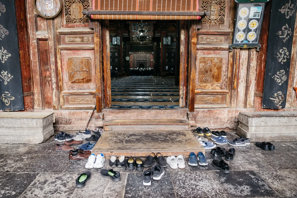  Entrance the prayer hall 