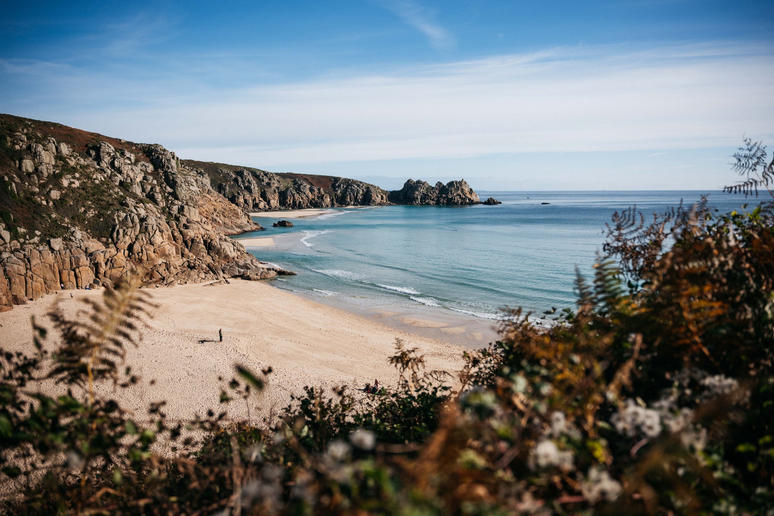  Another shot of Porthcurno beach 