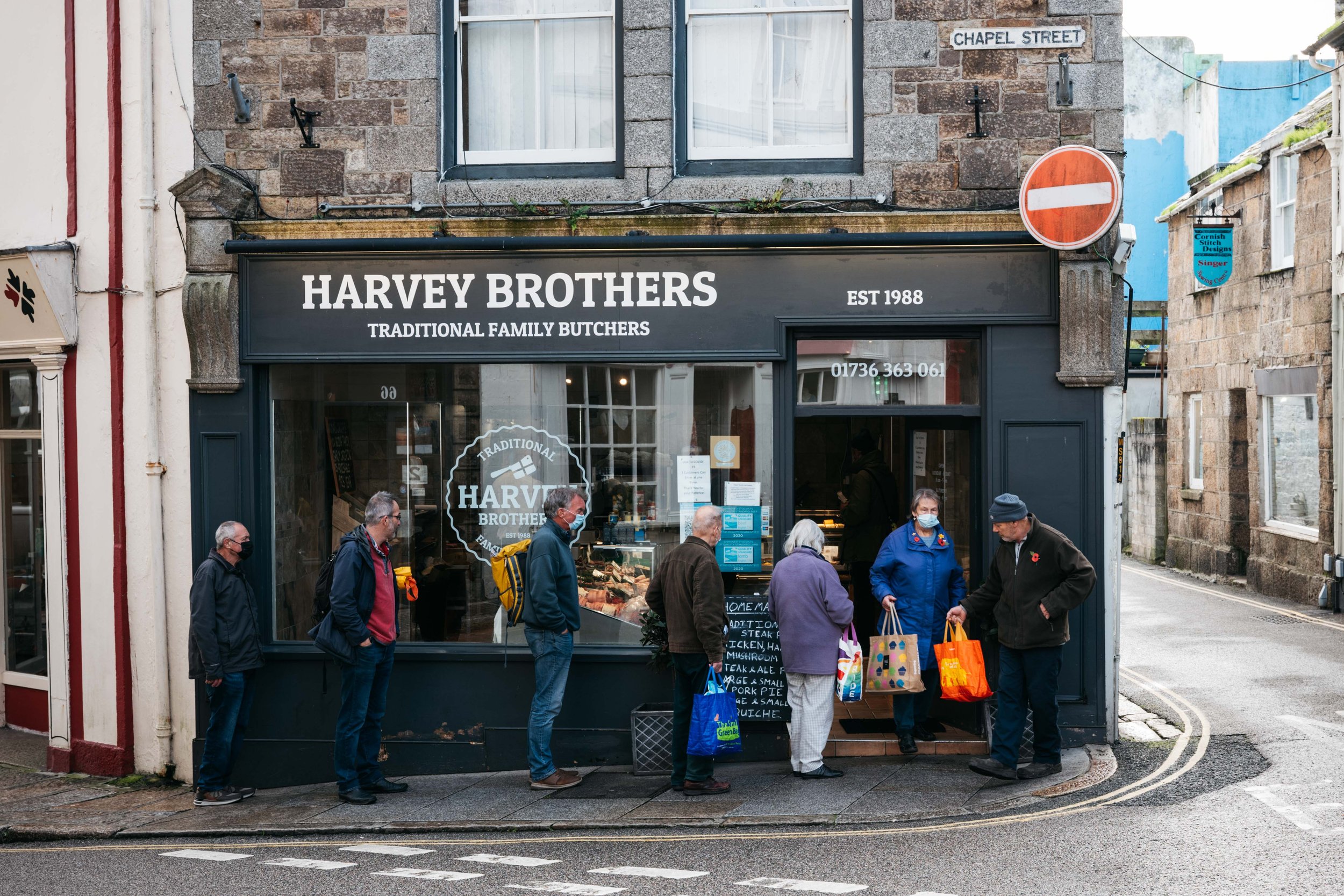  Queuing up for the butchers 