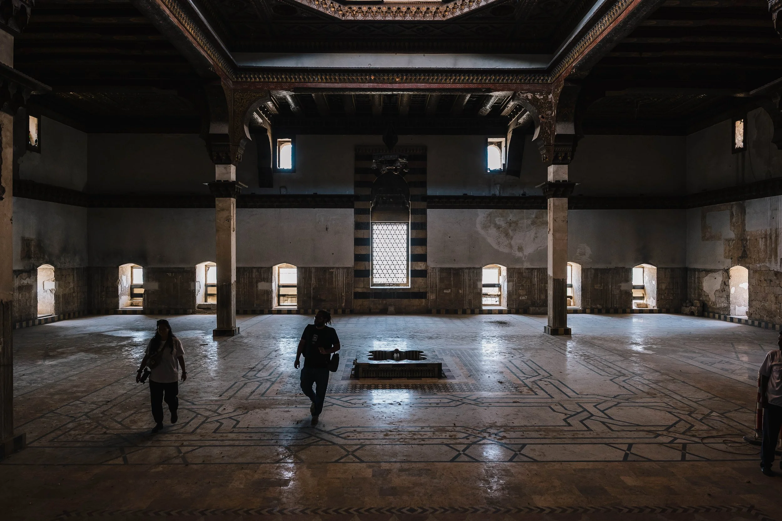 The Throne Hall, originally built in the 15th century during the Mamluk period, has been modified extensively during the 20th century 