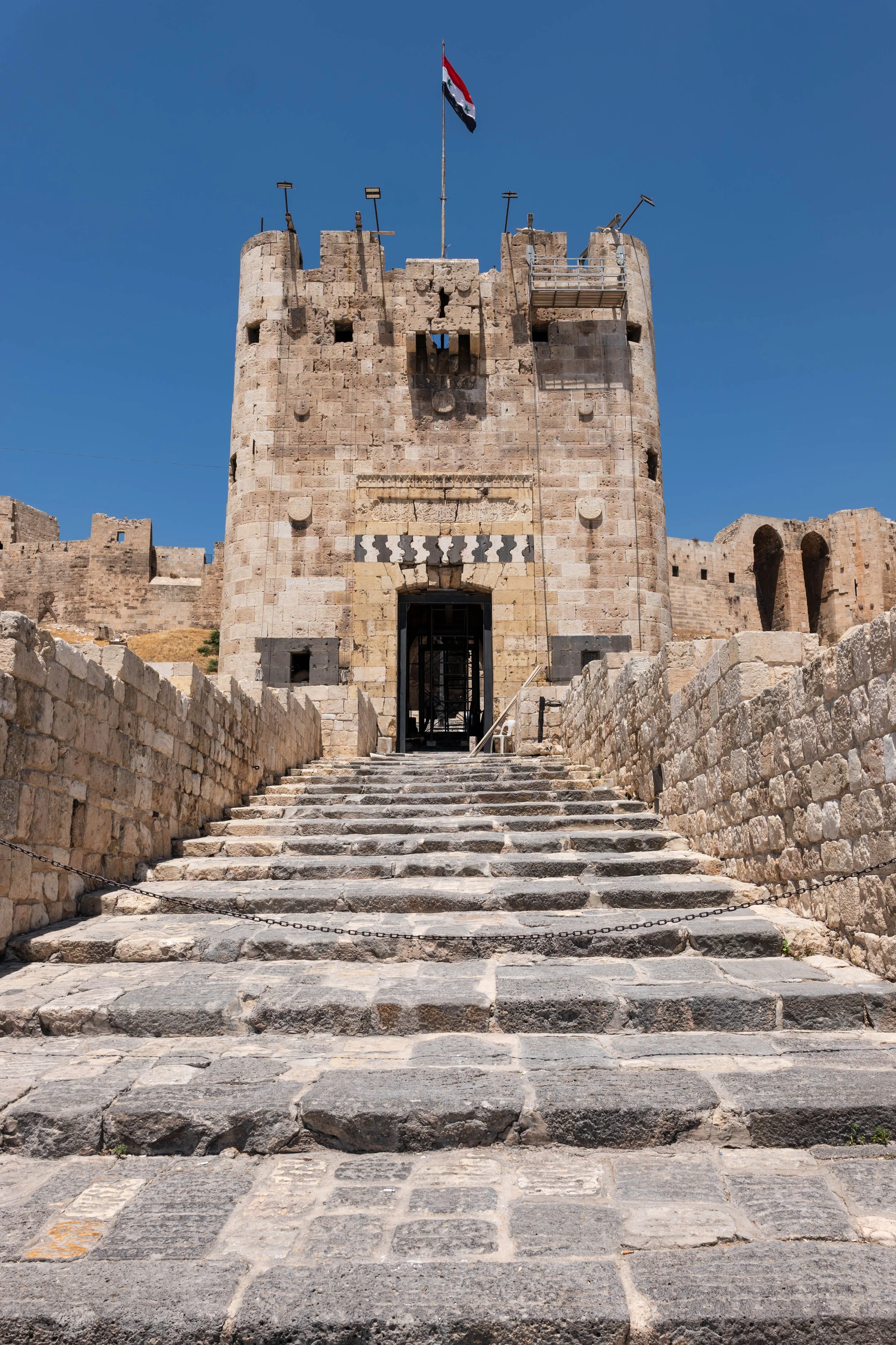  A photo of the main entrance taken in 2023. 