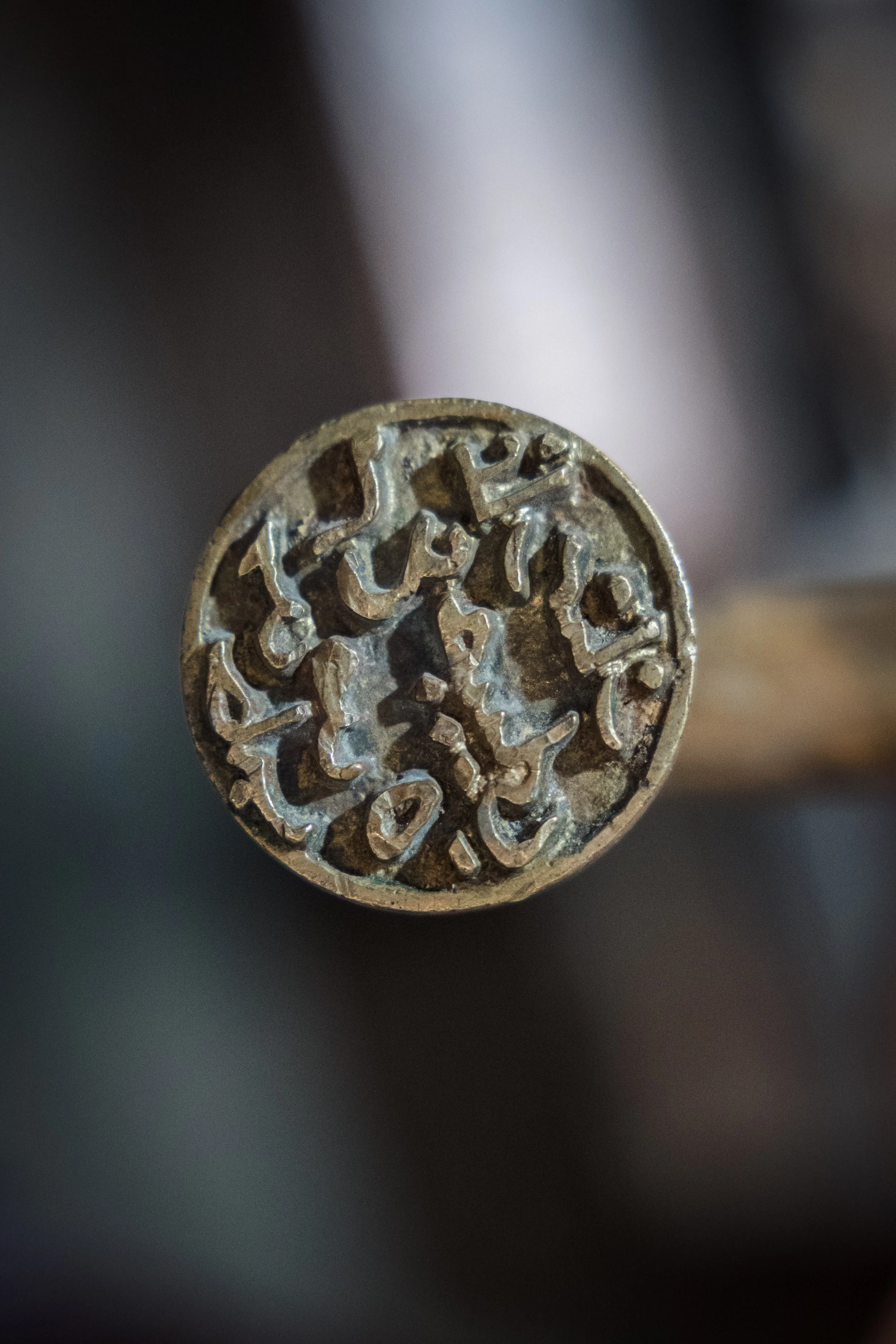  The soap is also stamped with this tool. Buyers can request customised stamps. 