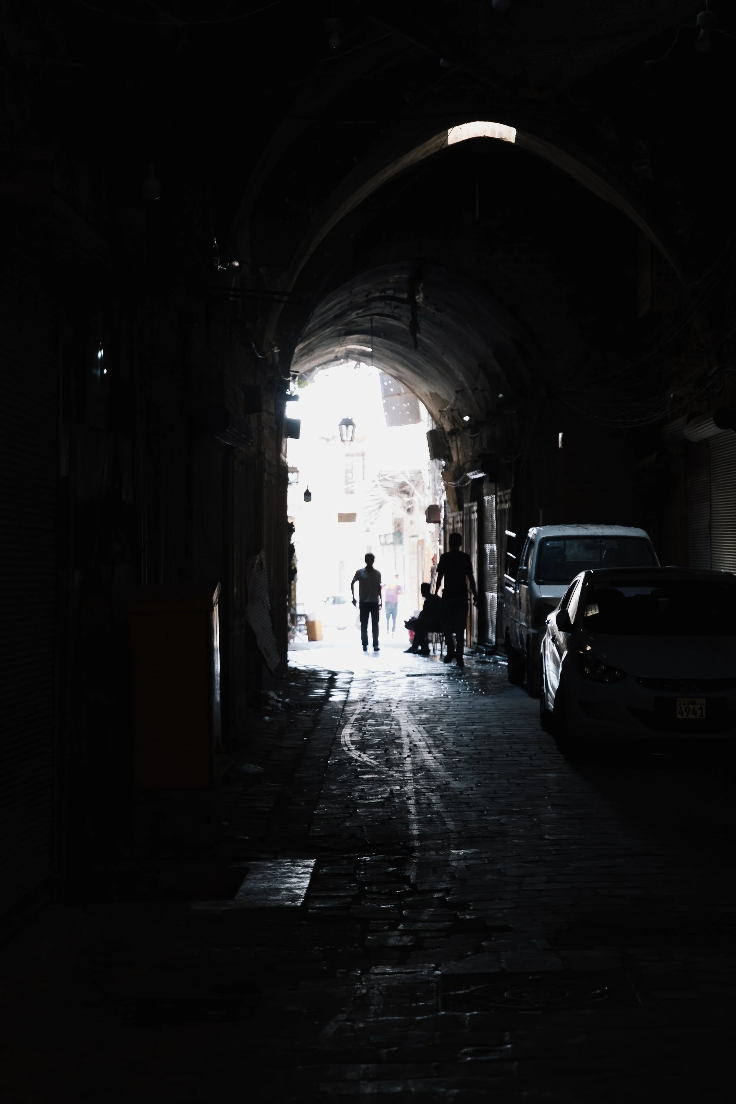  Thick walls protect the souk from Syria’s scorching hot summers 