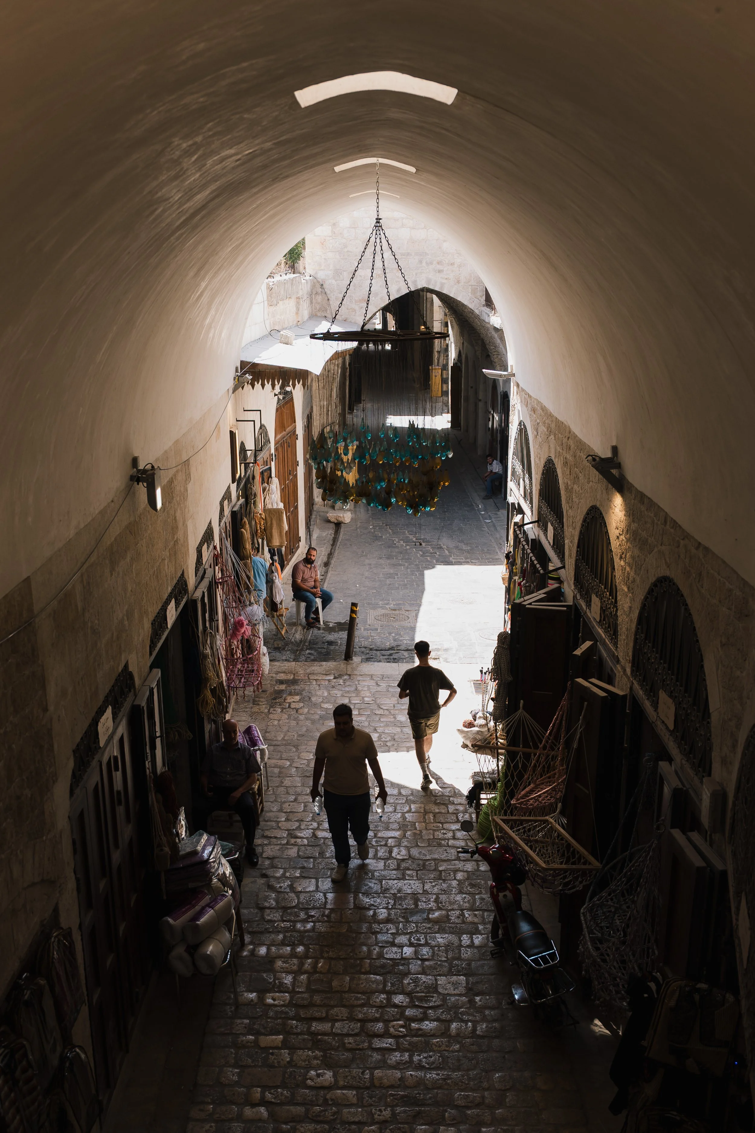  A restored section of the souk 