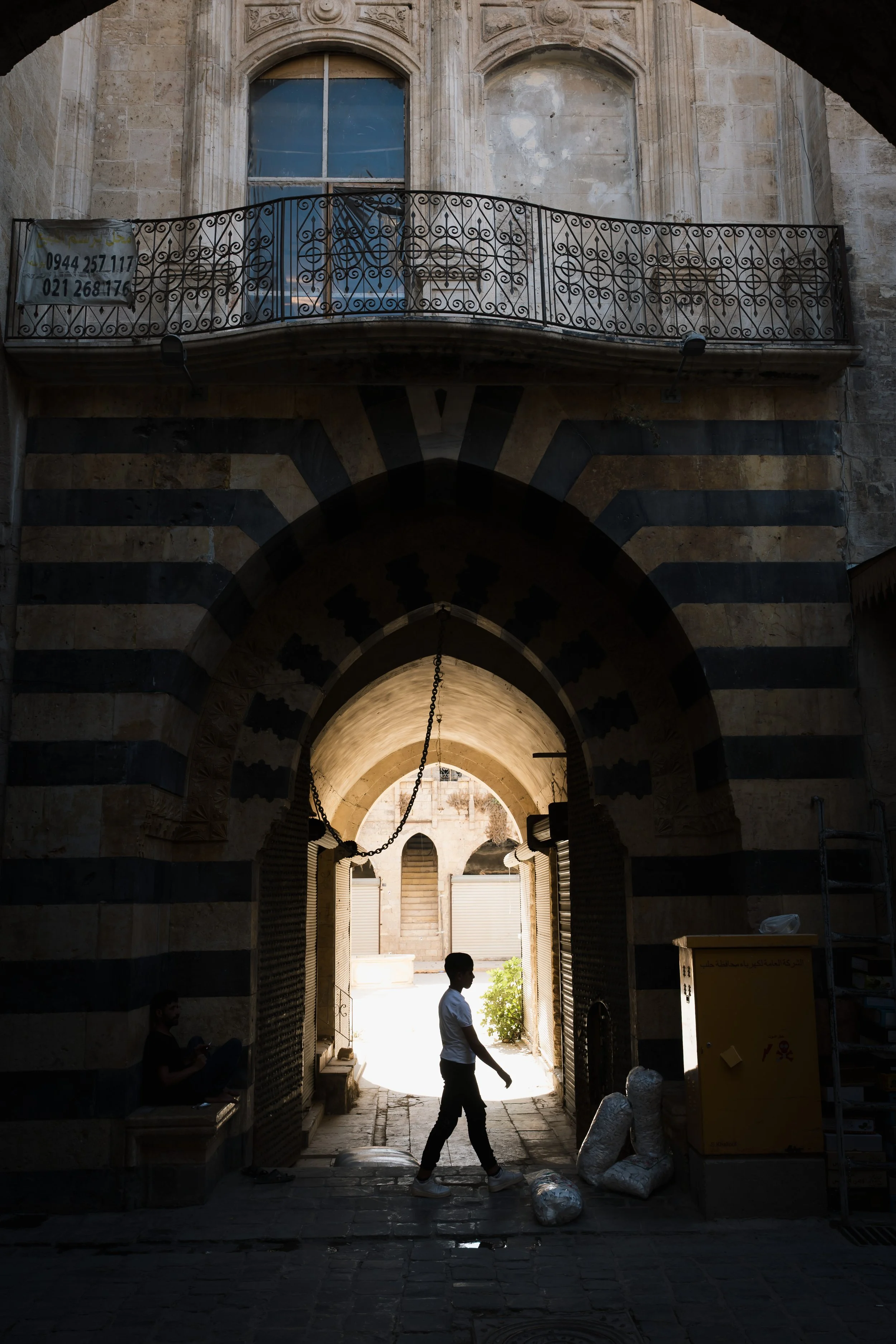   Ablaq  became a prominent feature of Mamluk architecture in Syria, Egypt and Palestine in the 14th and 15th centuries 