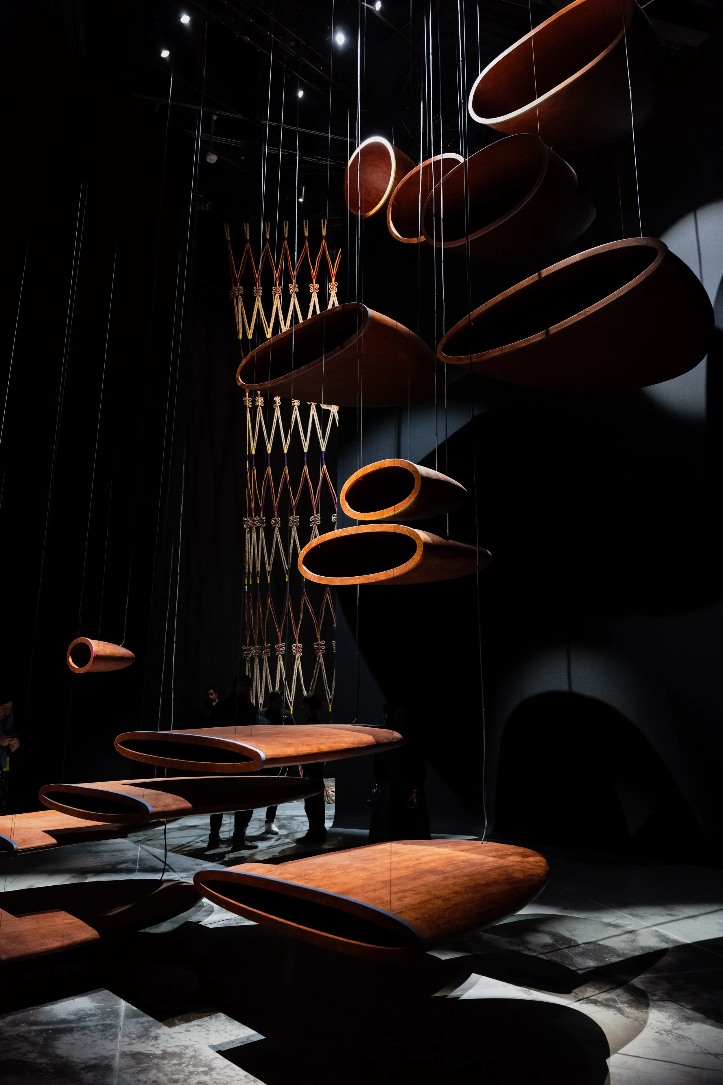  An installation at the biennale. 