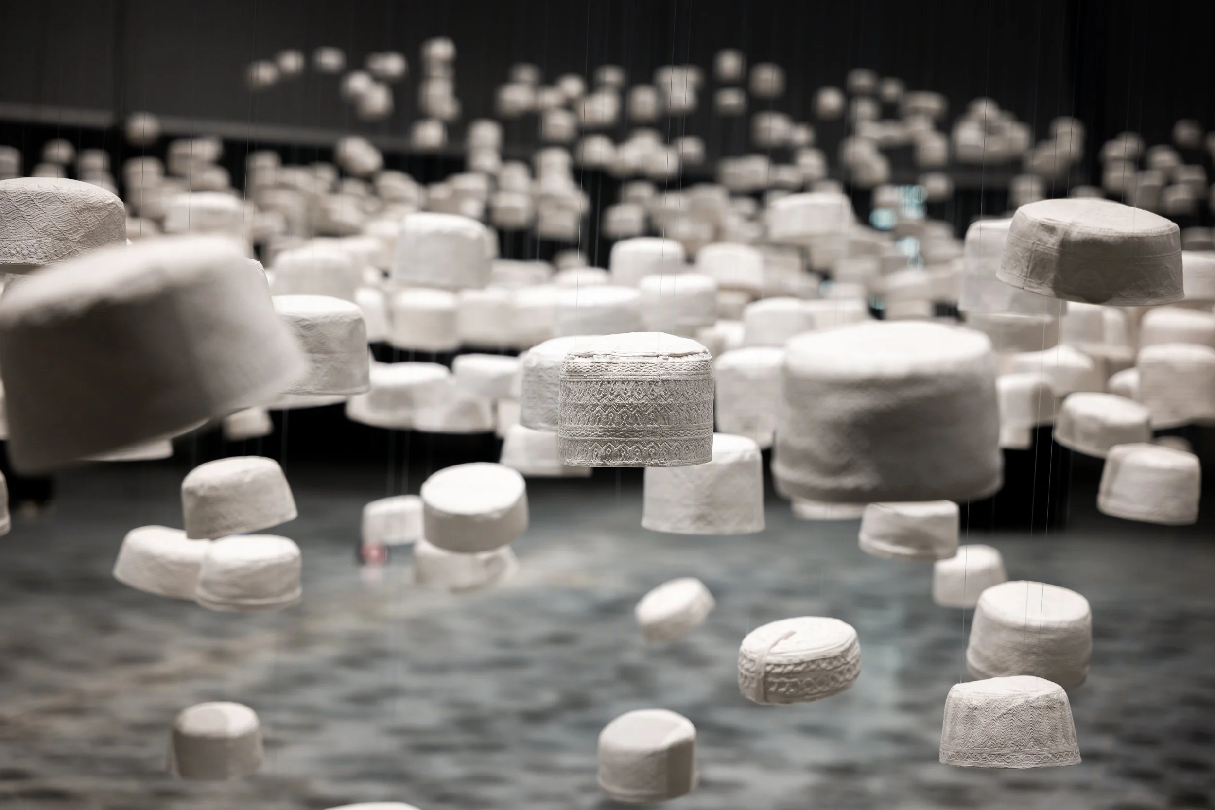  An installation at the biennale. 