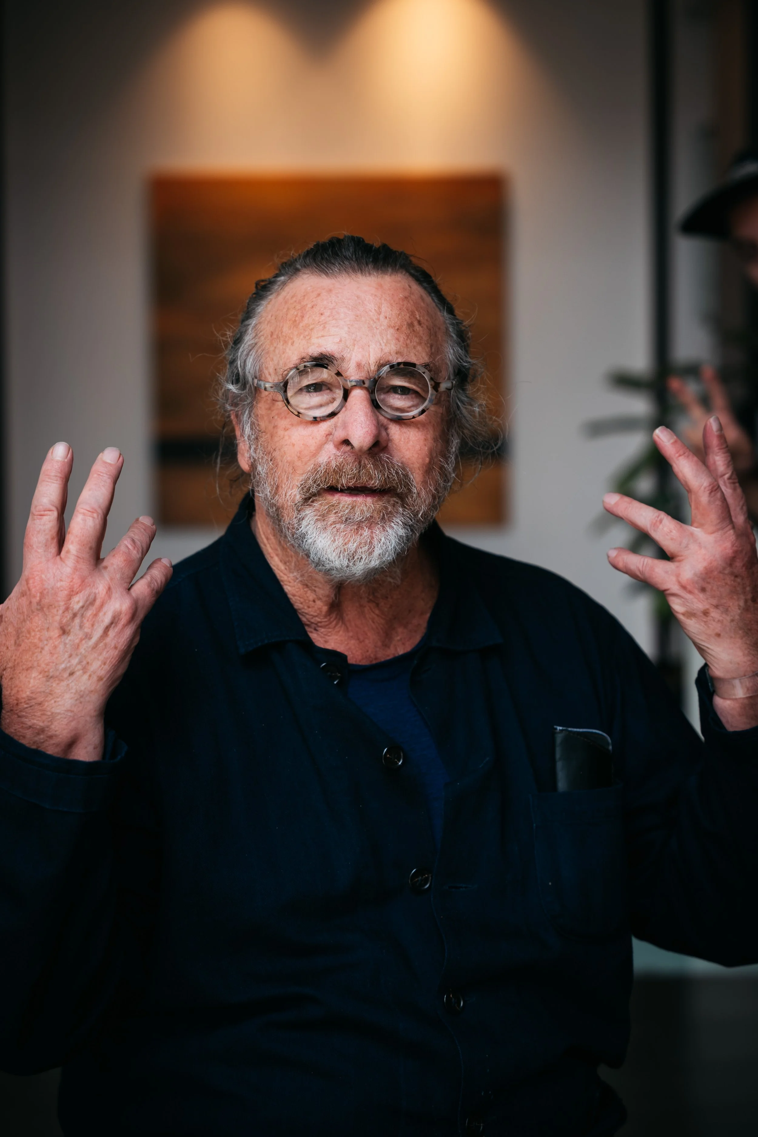  Portrait of film director, Ovidio Salazar. 