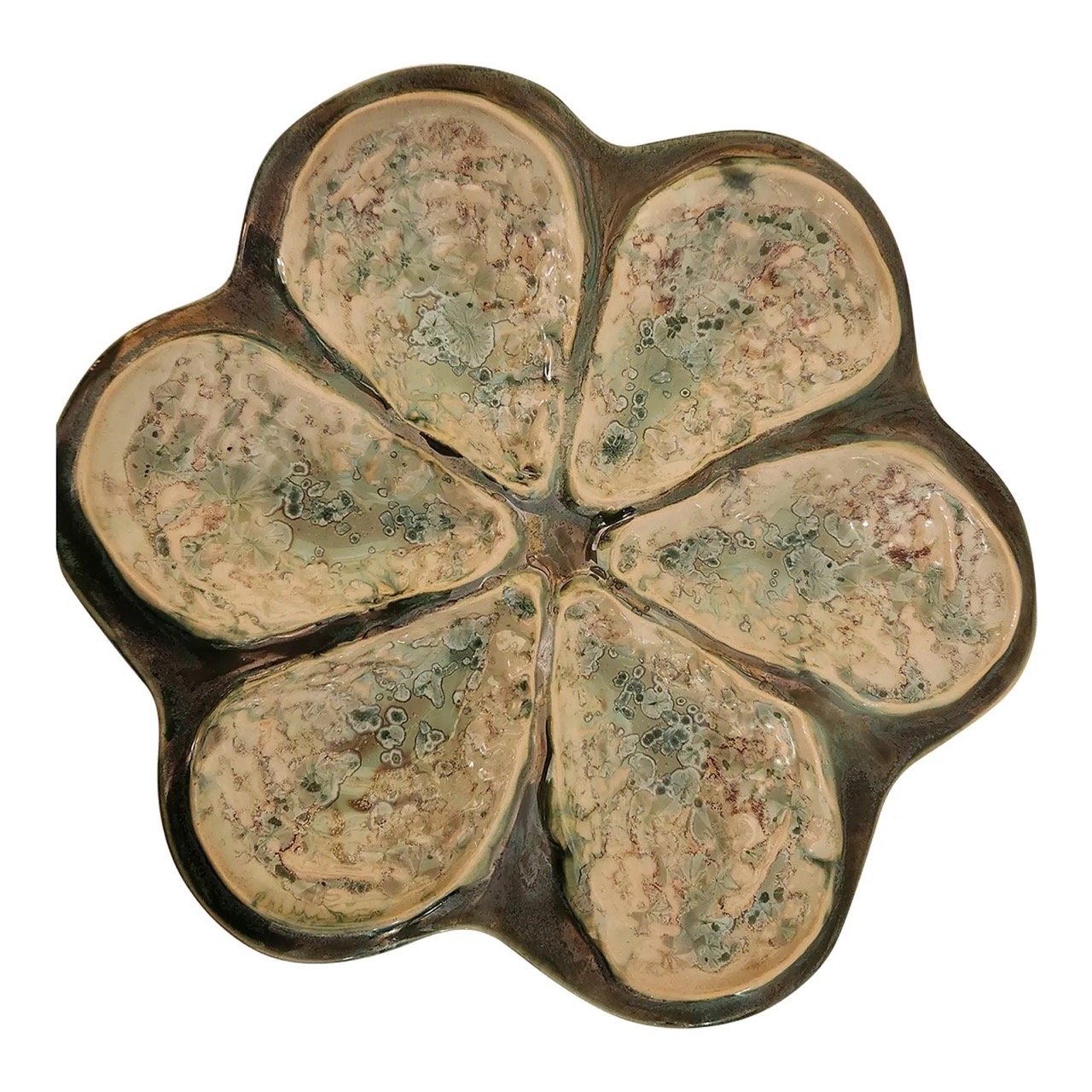 Annapolis Pottery Oyster Plate
