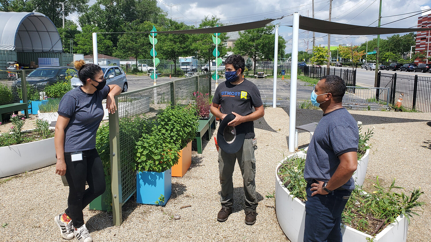  Gary Comer Youth Center is a self-sponsored Child and Adult Care Food Program and Summer Service Food Program site. It currently grows produce on its nearly 2-acre urban farm providing weekly donations of fresh, organic food to local food pantries a