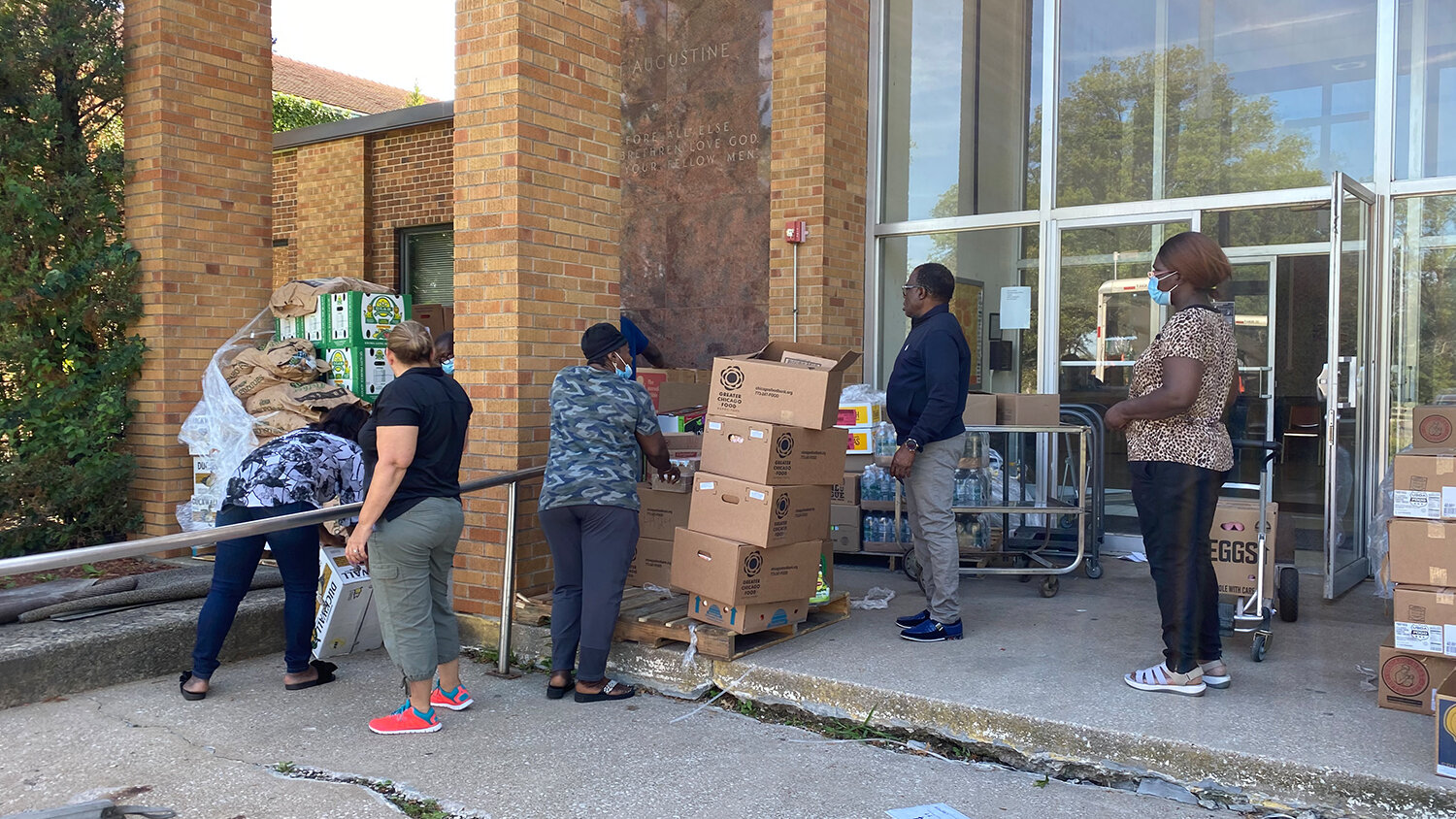  Hope Charities, Inc, in addition to its own food pantry located in Olympia Fields, supplies emergency food to ten local food pantries in the Chicago metro area and has increased its services in response to COVID-19. 