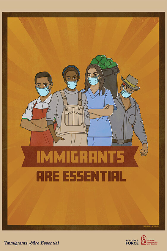  "Immigrants Are Essential" by Soumi Sarkar 