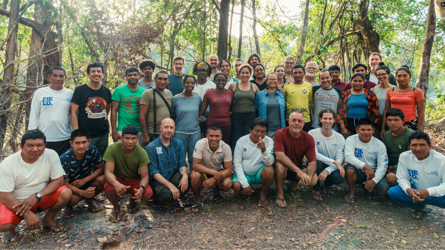 Team members at Camp Amuku
