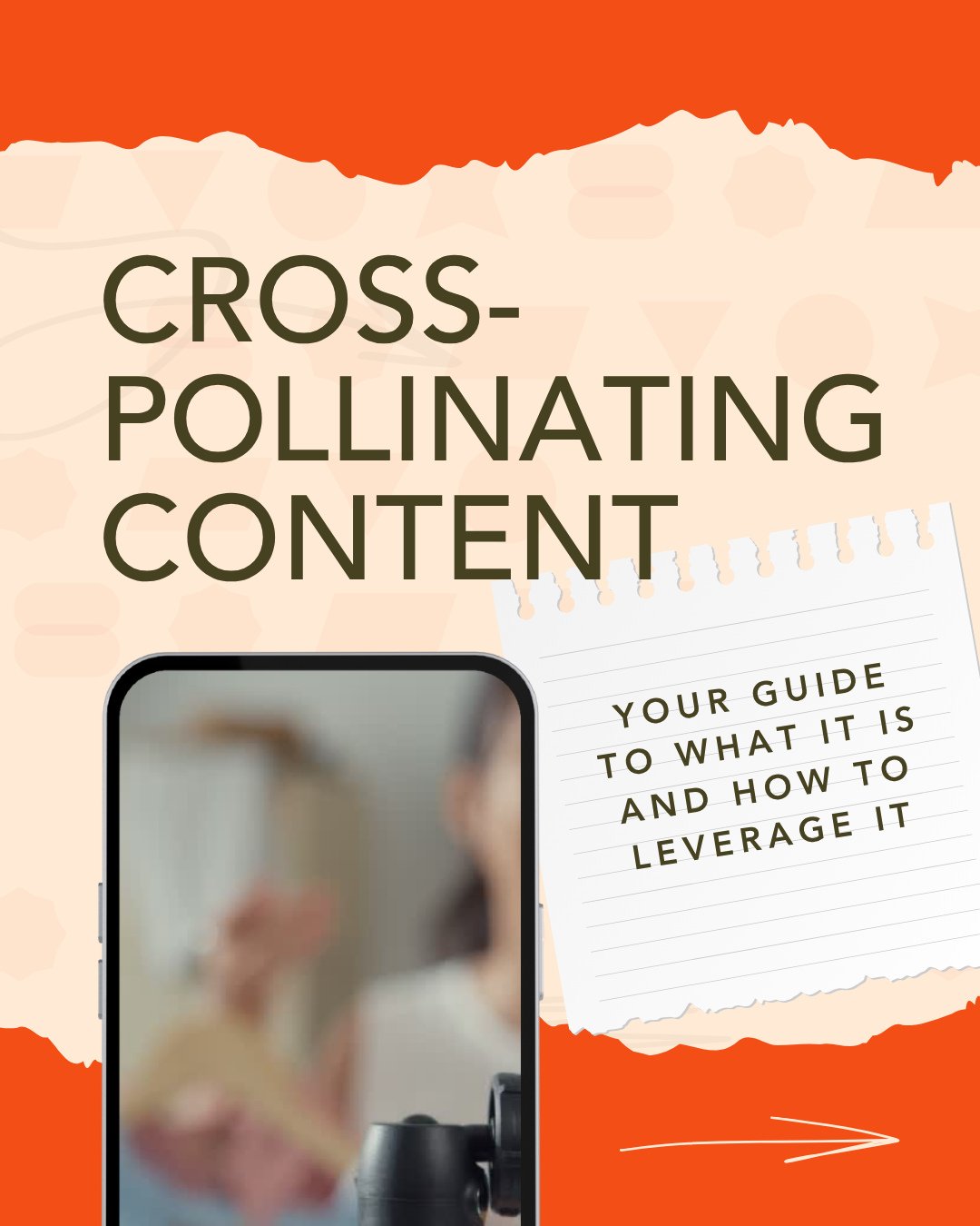 You don&rsquo;t need more content. You need to get more mileage out of the content you already have.⁠
⁠
That&rsquo;s the power of cross-pollinating content.⁠
⁠
✴️ Turn a podcast episode into a blog.⁠
✴️ Turn a blog into a carousel.⁠
✴️ Turn a carouse