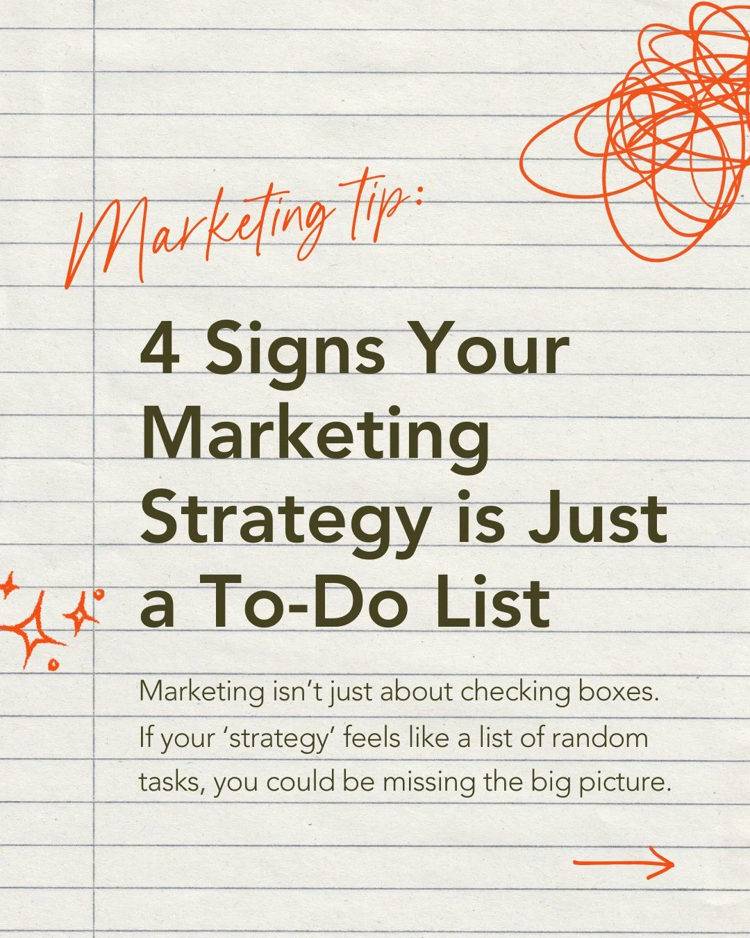 A marketing strategy isn&rsquo;t just a list of things to post or send.⁠
⁠
⁠
Real strategy connects marketing &rarr; sales &rarr; business growth. That&rsquo;s exactly what we do at TACT: help leaders find clarity and align marketing with measurable 
