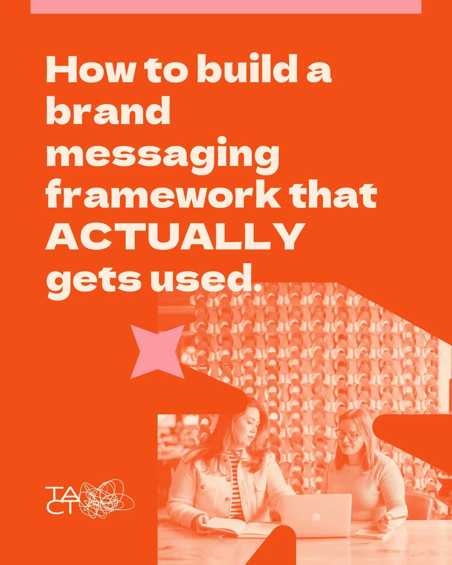 Your brand messaging framework is the foundation everything else is built on.⁠
⁠
Without it, your team is guessing. Your content is scattered. Your website says something different than your pitch.⁠
⁠
Swipe to see the key components TACT builds into 