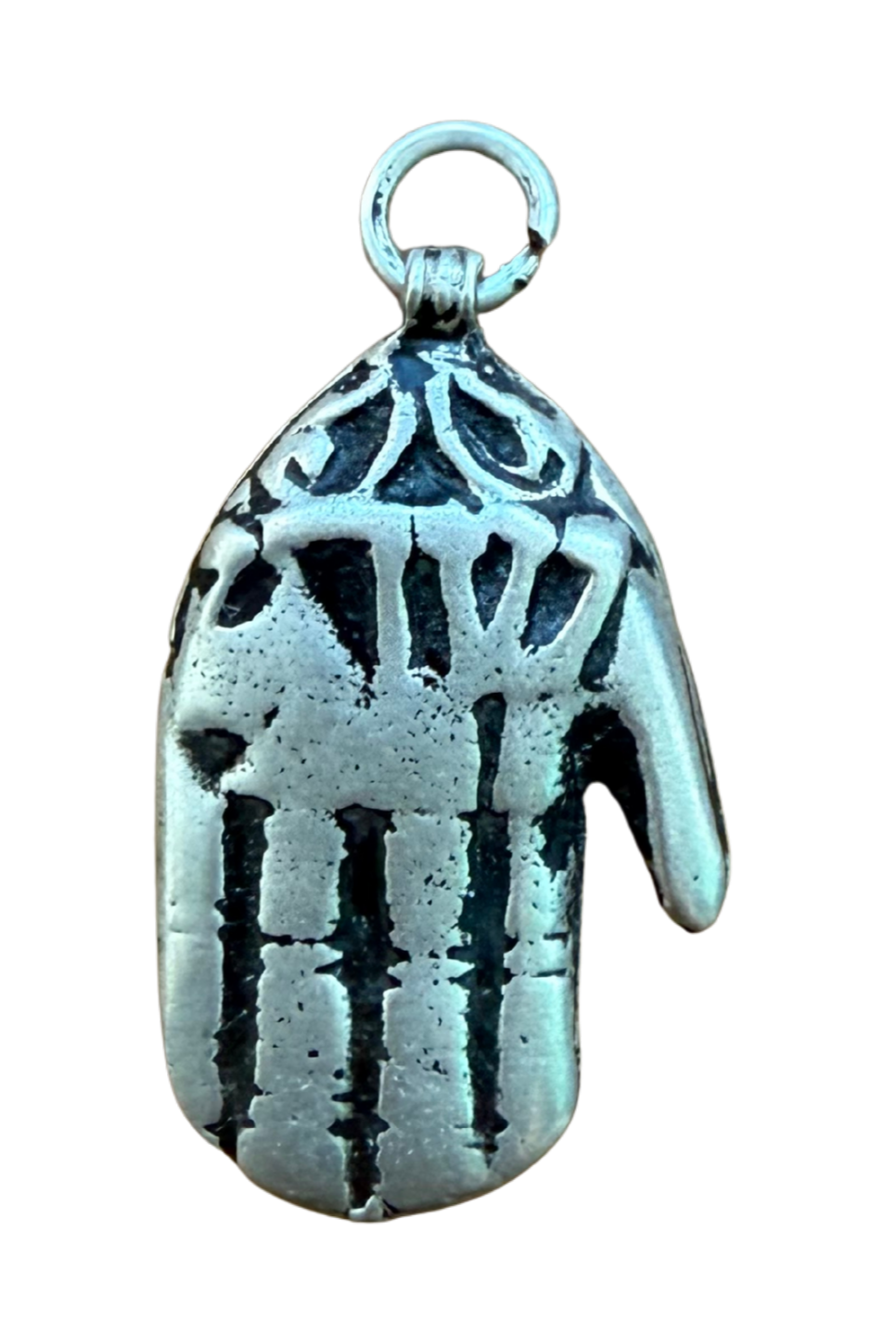 Hamsa Pendant with Shaddai (שדי)