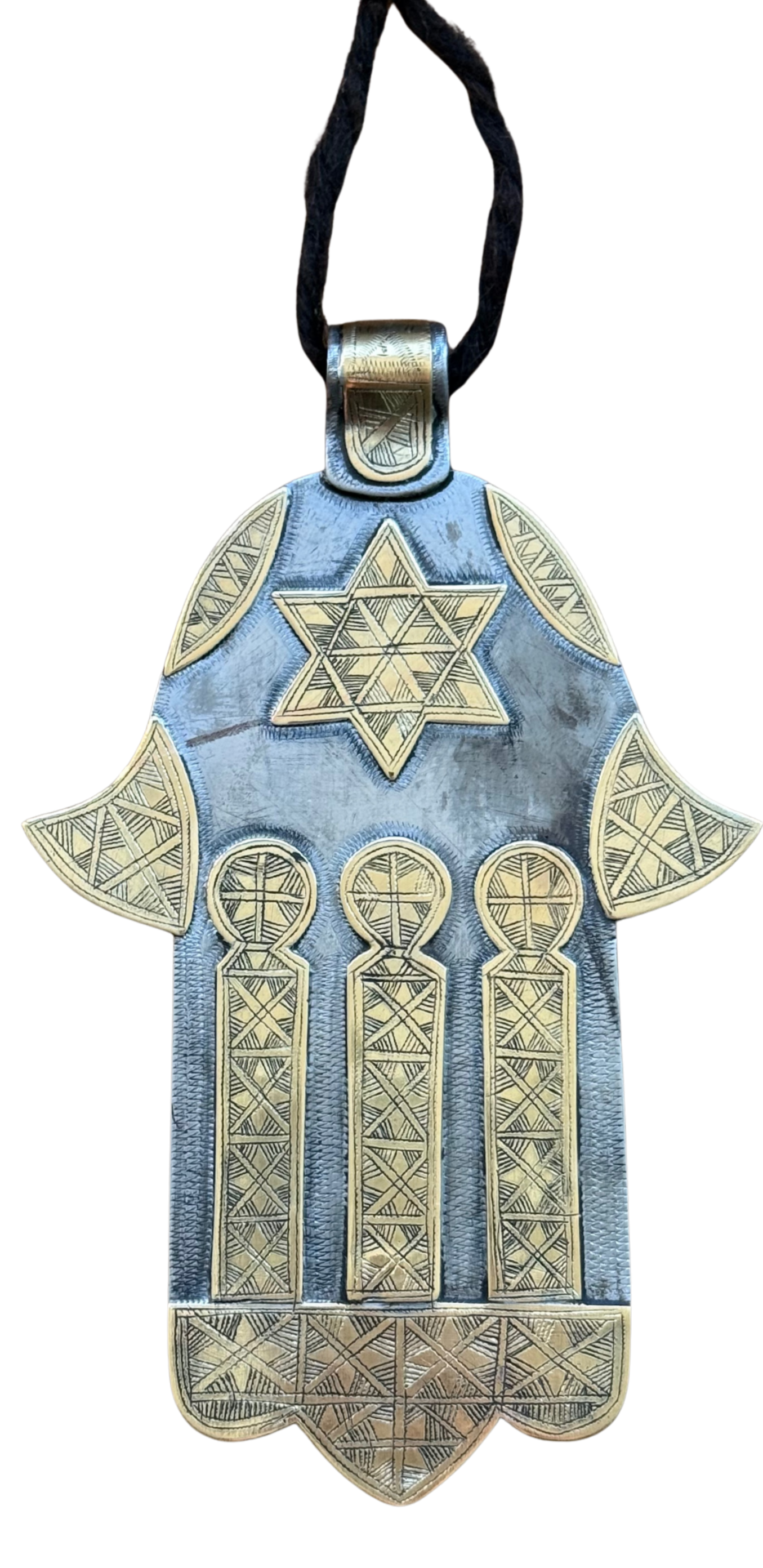 Hamsa Amulet with Hexagram