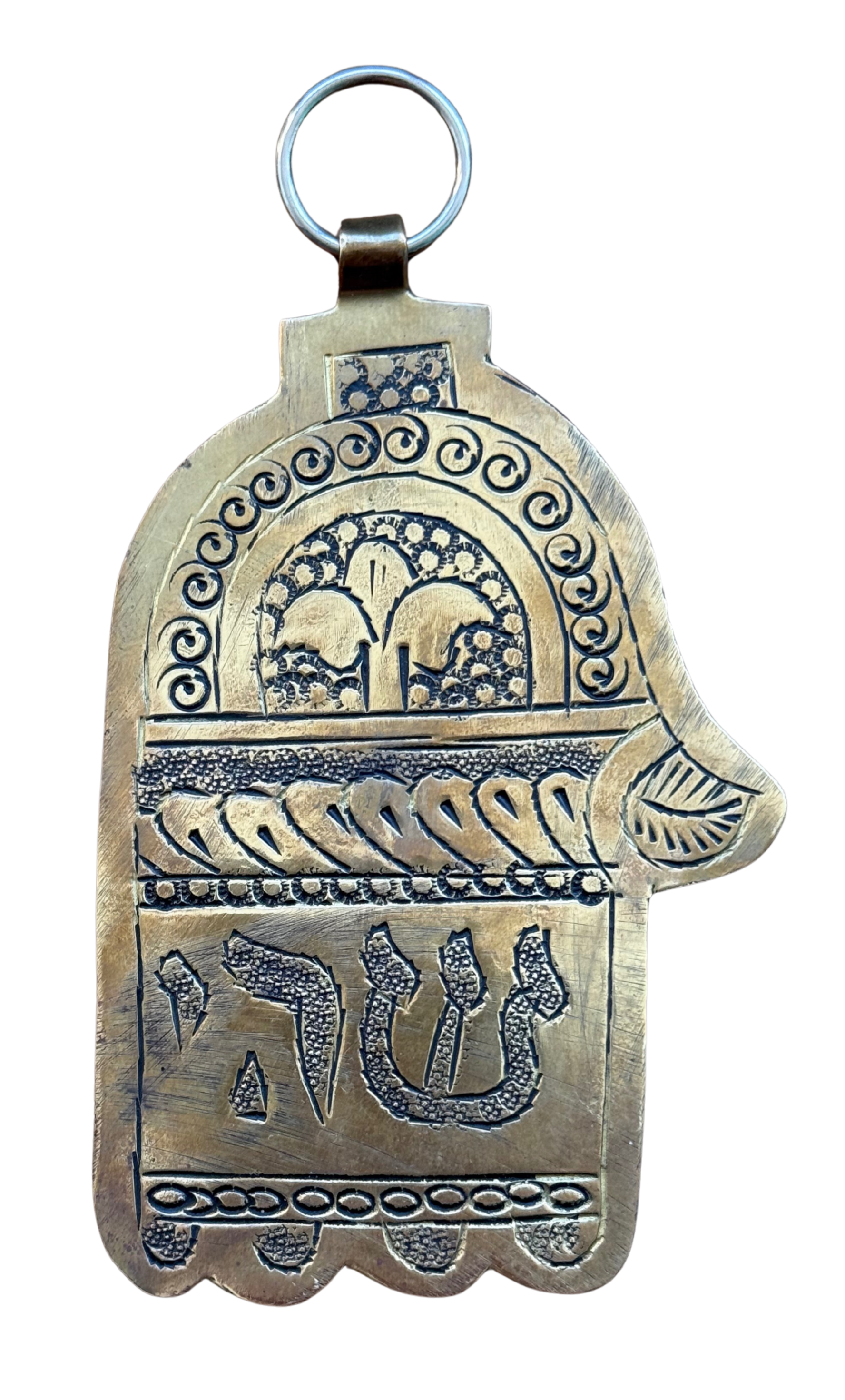 Hamsa Amulet with Letter Formula (ש־ה־י)