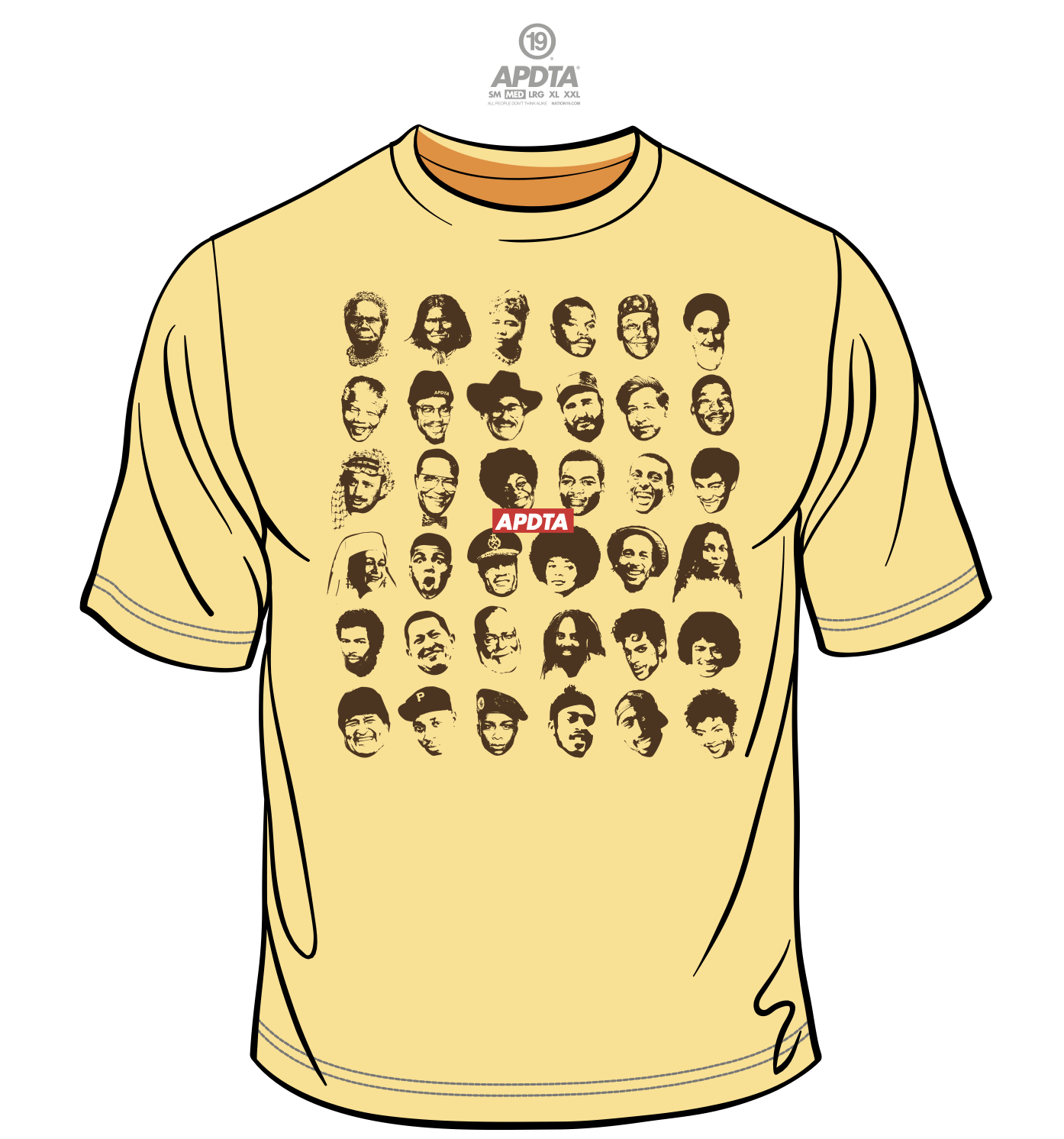 APDTA Happy People Tee