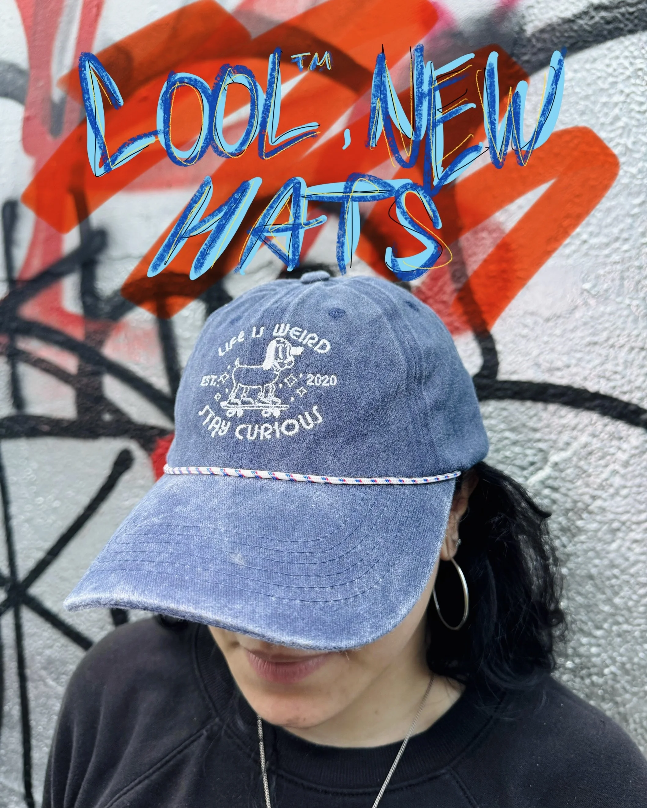 Caught Dead Embroidered hat