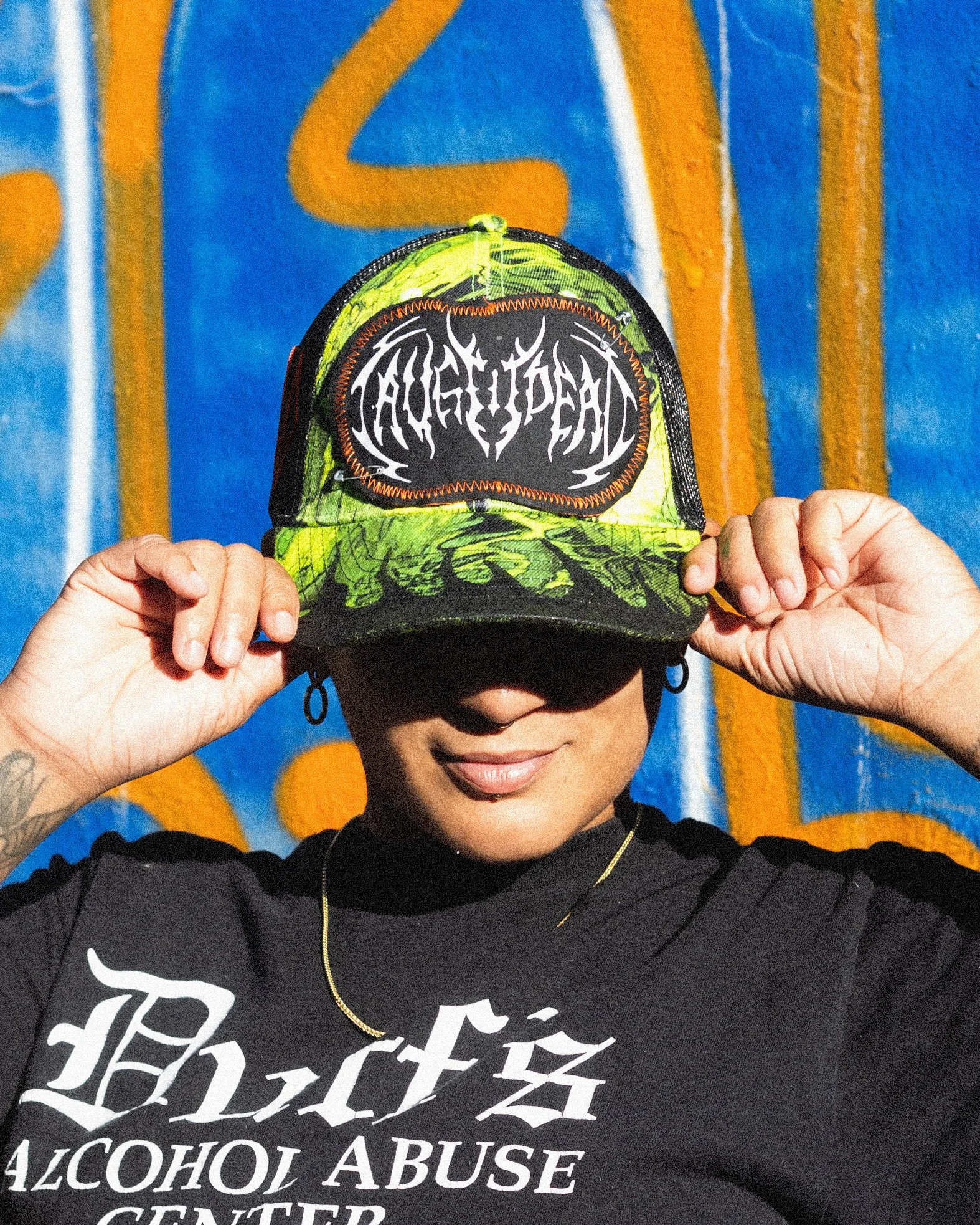 Caught Dead Hardcore hat