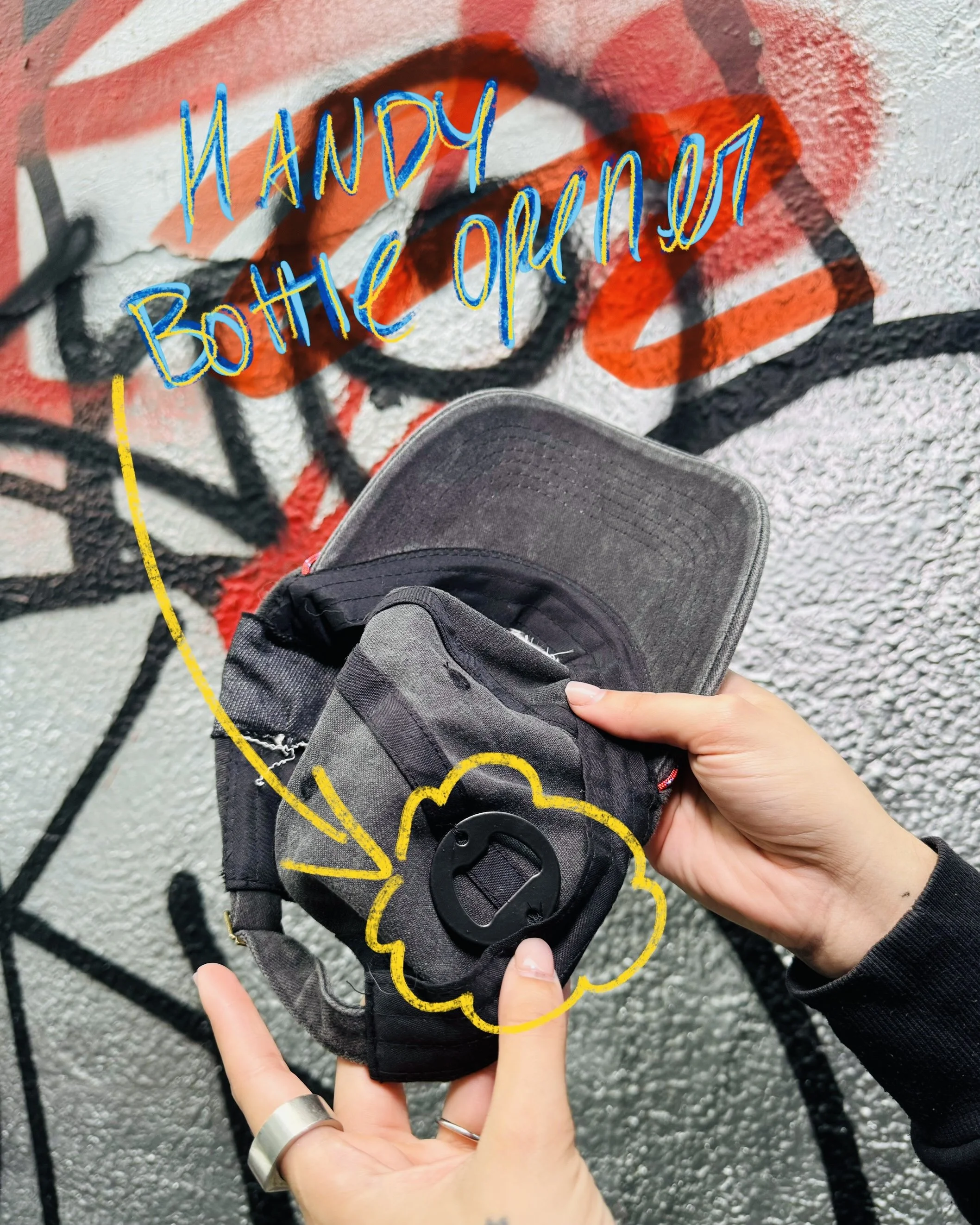 Caught Dead Embroidered hat