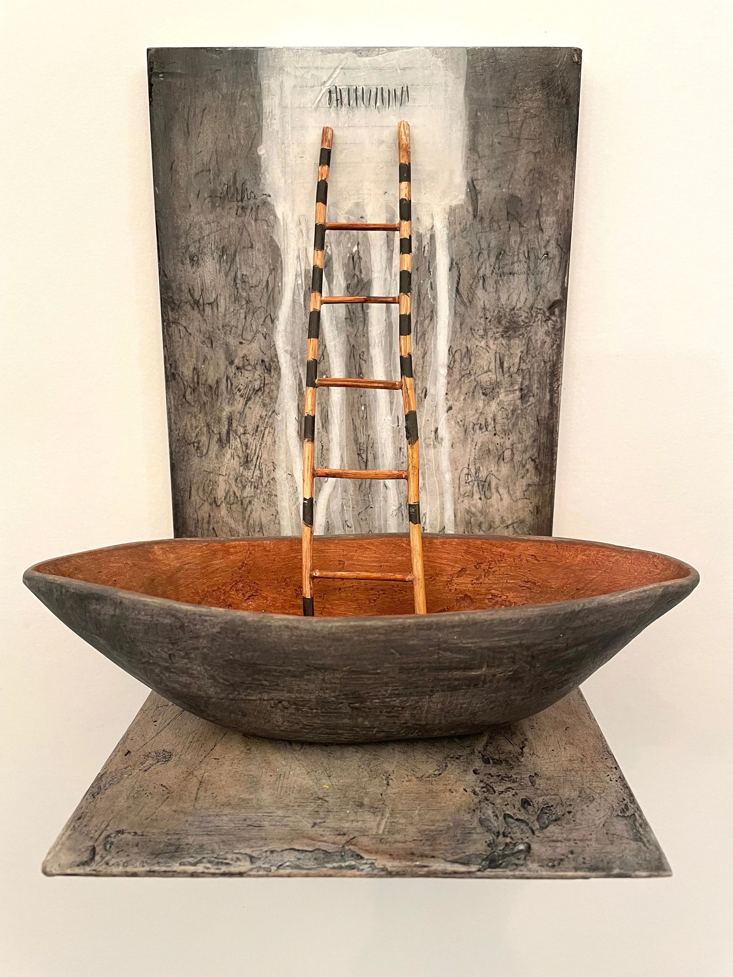 "In Search of Truth," 2021, 6"w x 12"h x 6"d