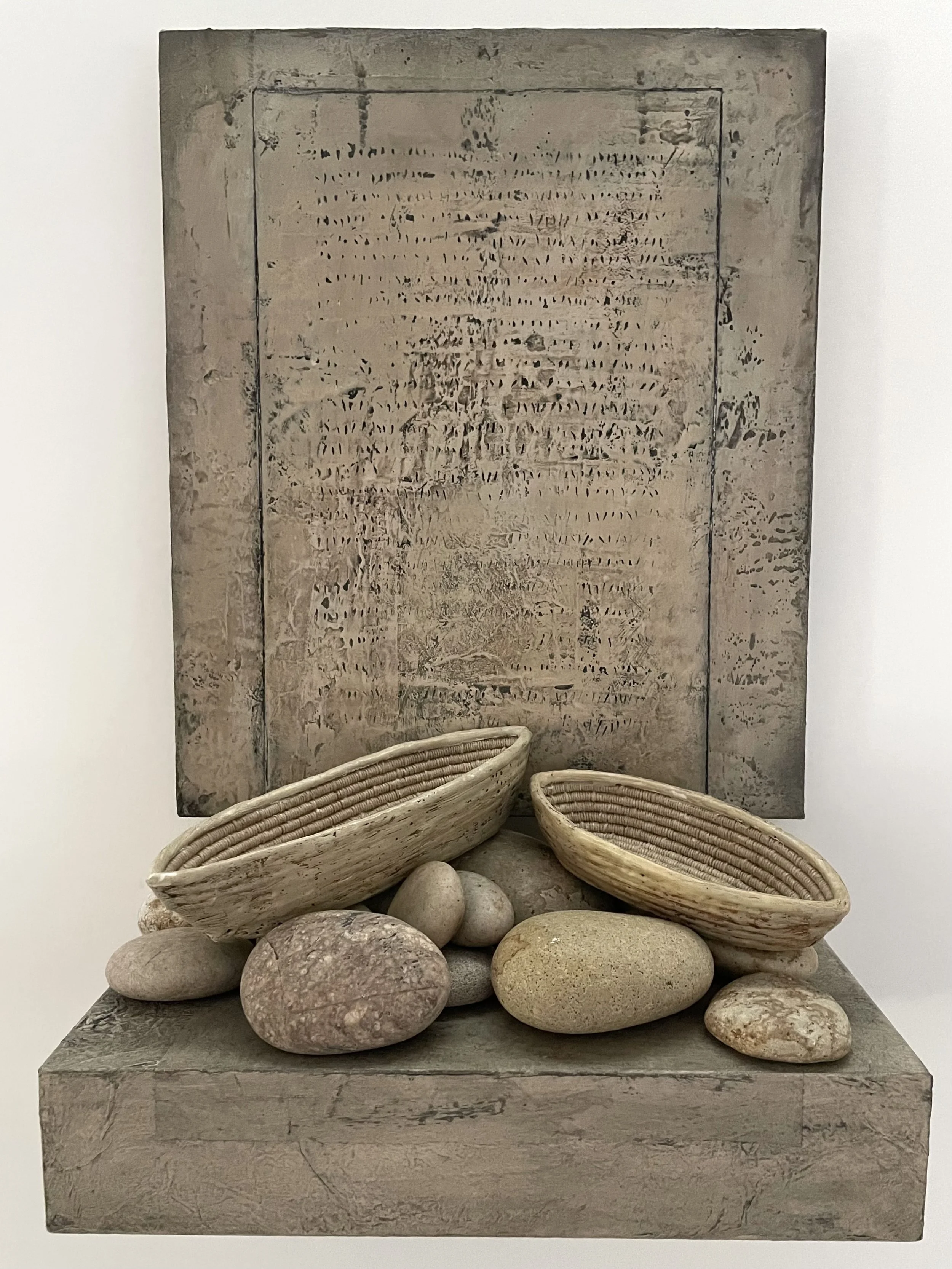 "Founder", 2021, 10"w x 14"h x 6"d