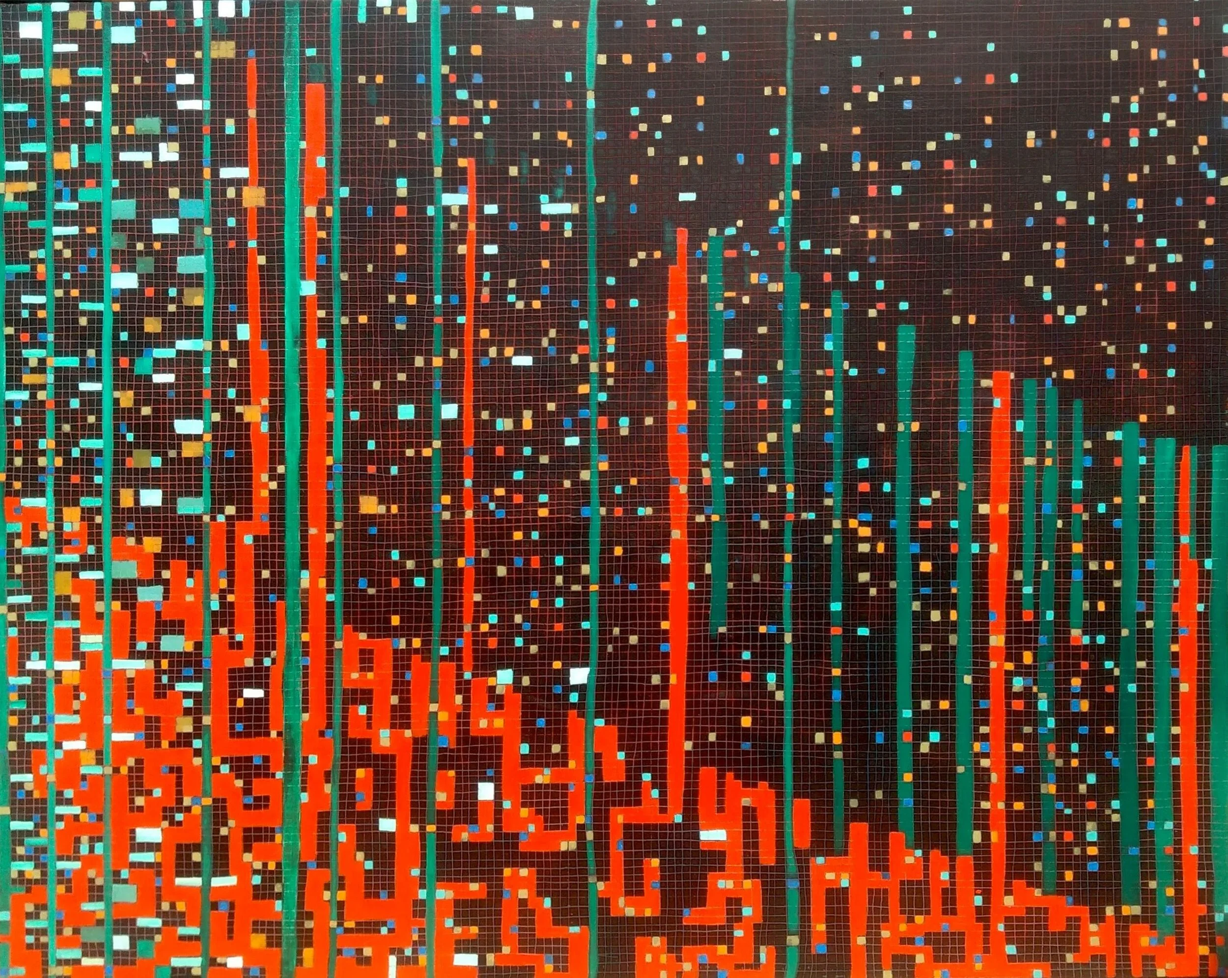 ALGORITMO PANEL II, OLEO-CERA, 160X120CM, 2019, IVONNEKENNEDY.jpg