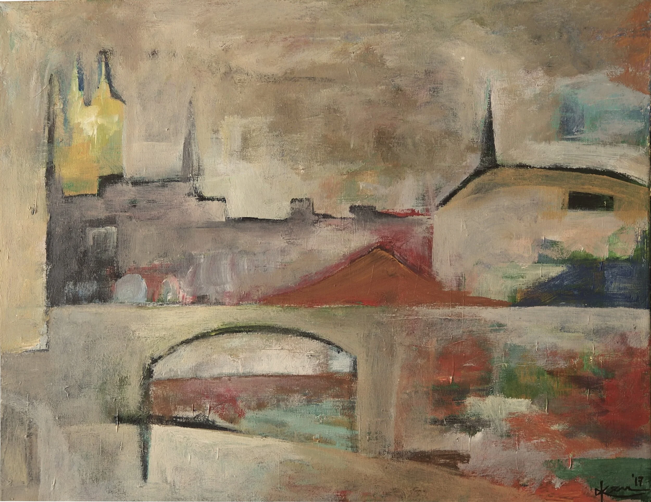 EL PUENTE, ACRILICO-TELA, 40X50CM, 2017, IVONNEKENNEDY AA3C.jpg