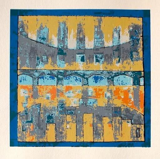 Ciudades de Agua, Serigrafia, 36x36cm, 2007, Ivonne Kennedy.JPG