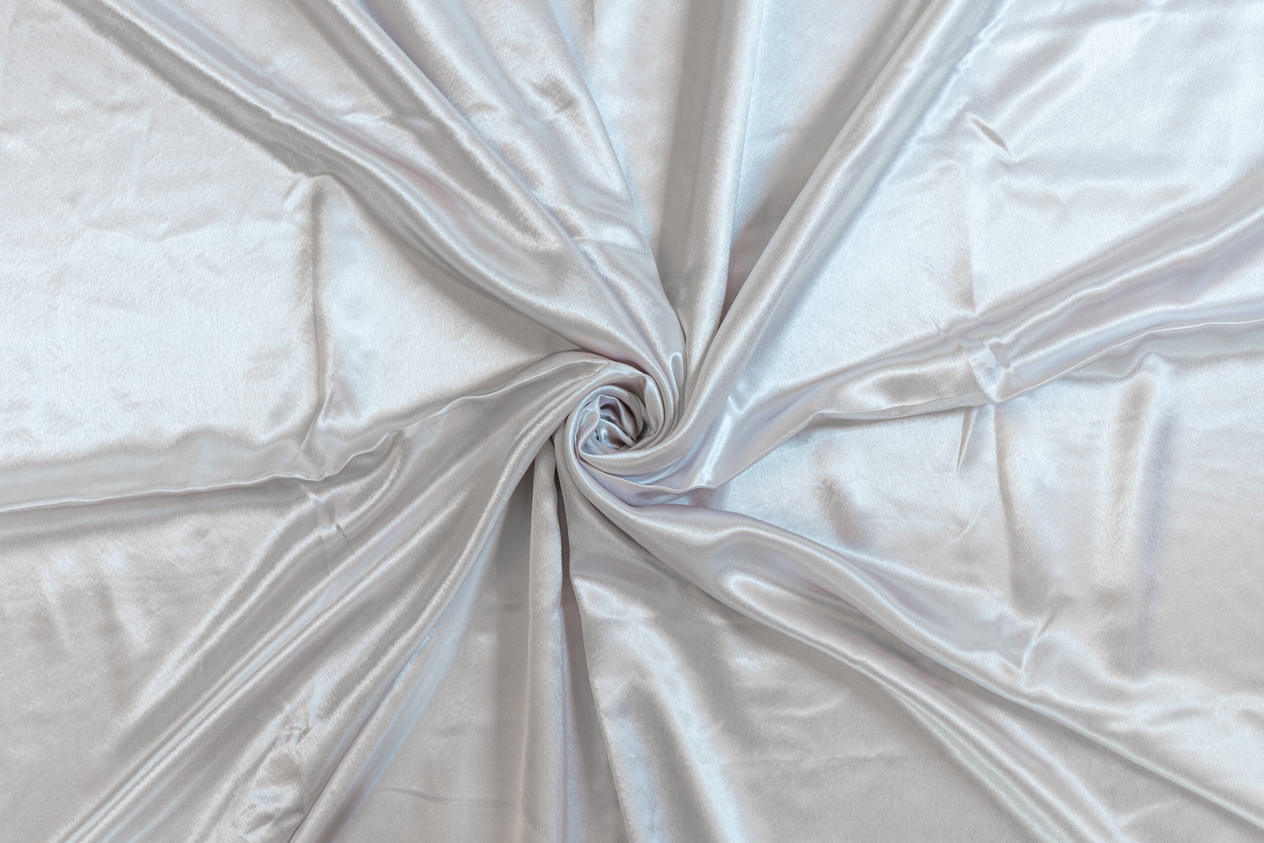 Satin Silver Linen