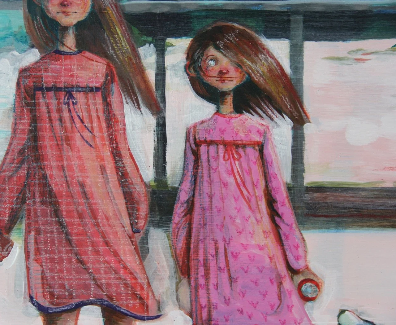 A cow in the backyard (detail), 2026