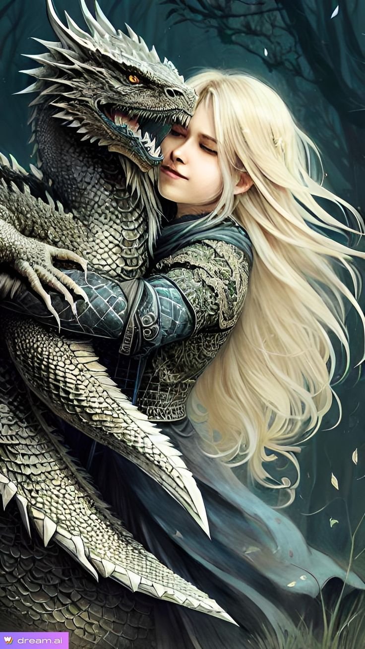 Promts_ picture from a long haired blond woman hugs a dragon_.jpeg