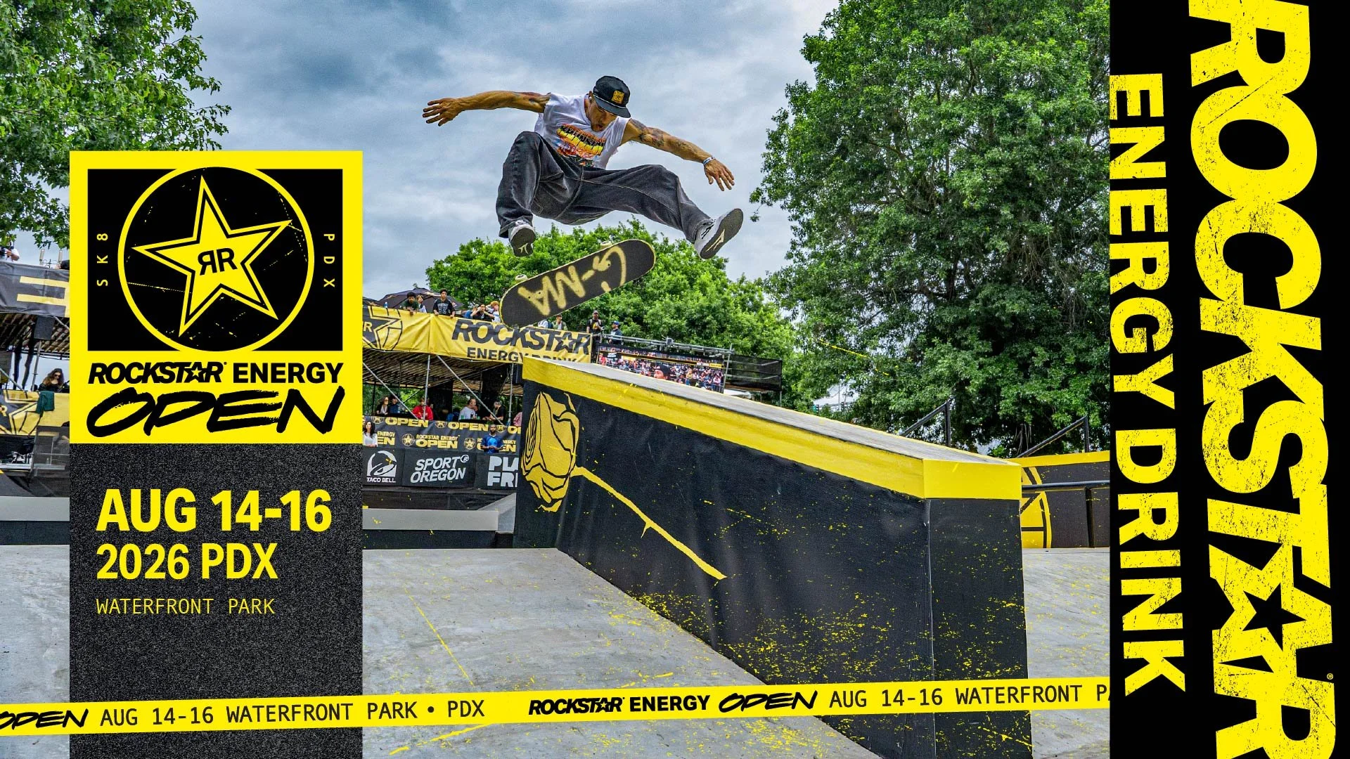 Skateboarding and Music Collide in Portland For Third Year of the Rockstar Energy Open