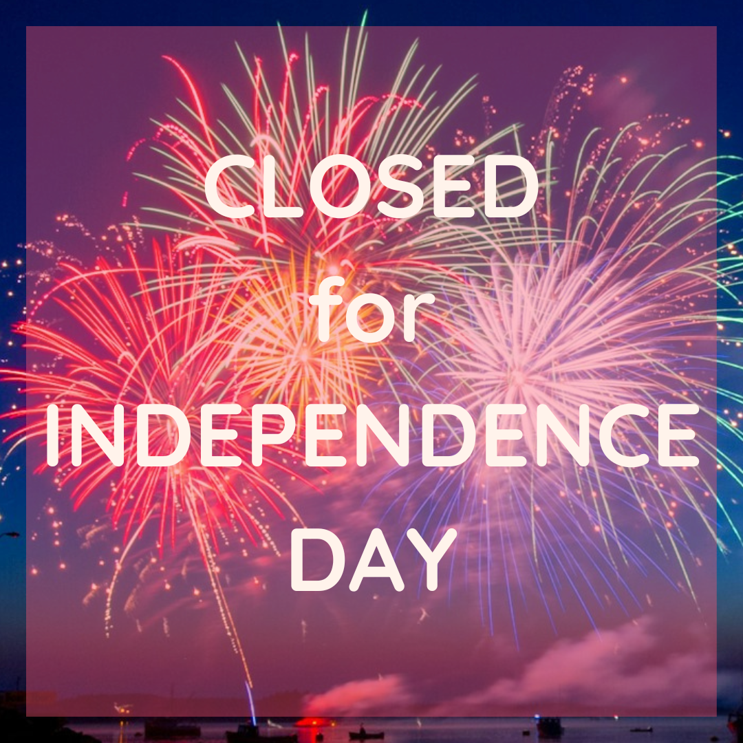 Closed for Independence Day