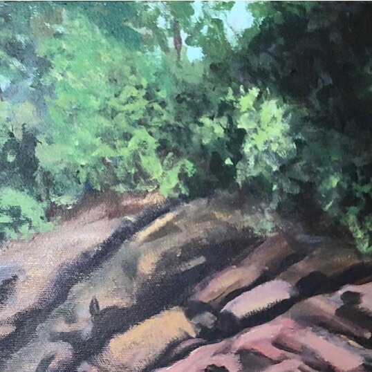 Continuing my posts celebrating Earth Week, another detail from a painting where my teacher at the time, Memo Tovar, had us paint a beautiful hidden river.
⠀⠀⠀⠀⠀⠀⠀⠀⠀
⠀⠀⠀⠀⠀⠀⠀⠀⠀
⠀⠀⠀⠀⠀⠀⠀⠀⠀
⠀⠀⠀⠀⠀⠀⠀⠀⠀
#EarthWeek
#landscapeart
#landscapepainting
#paisajes
