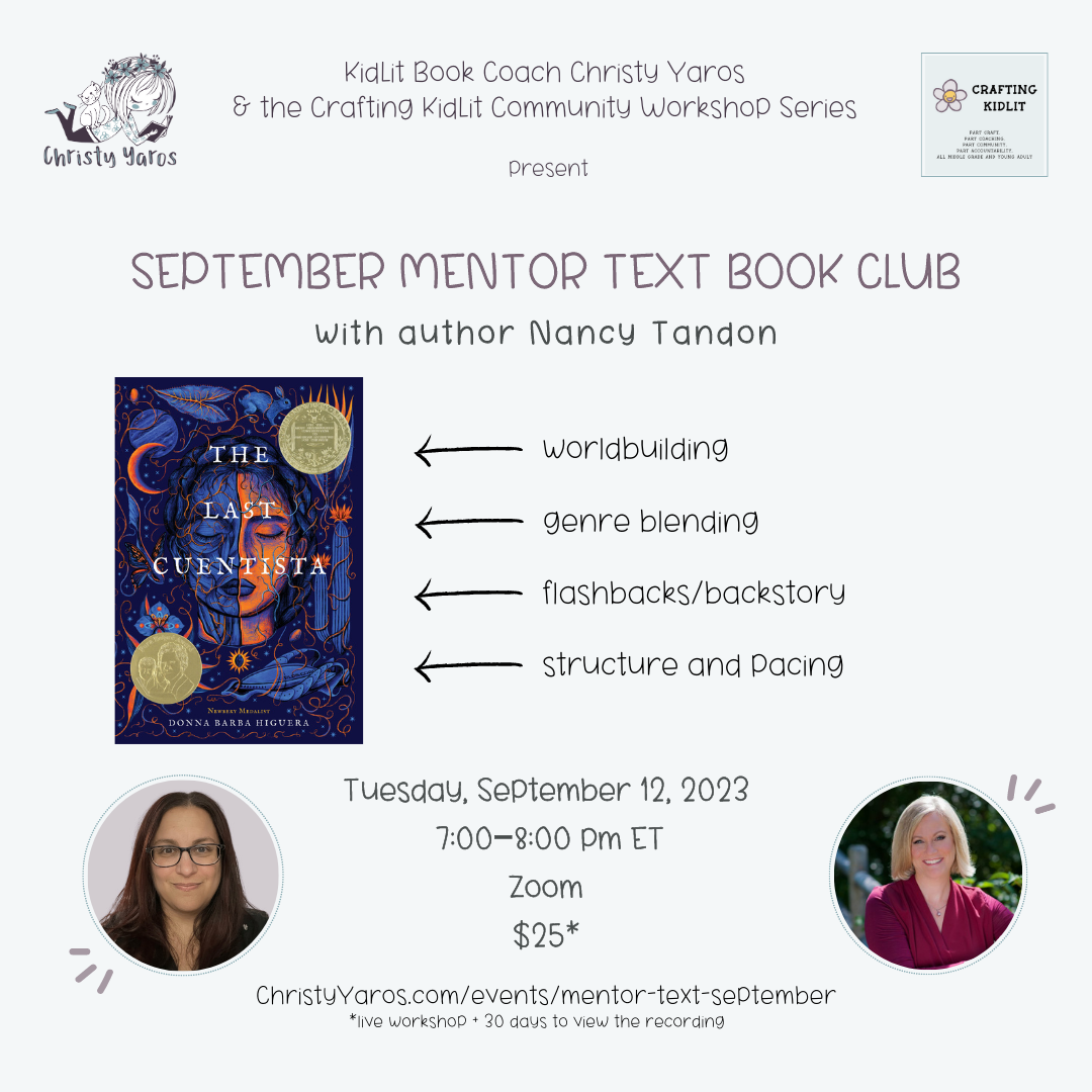 September Mentor Text Book Club | THE LAST CUENTISTA