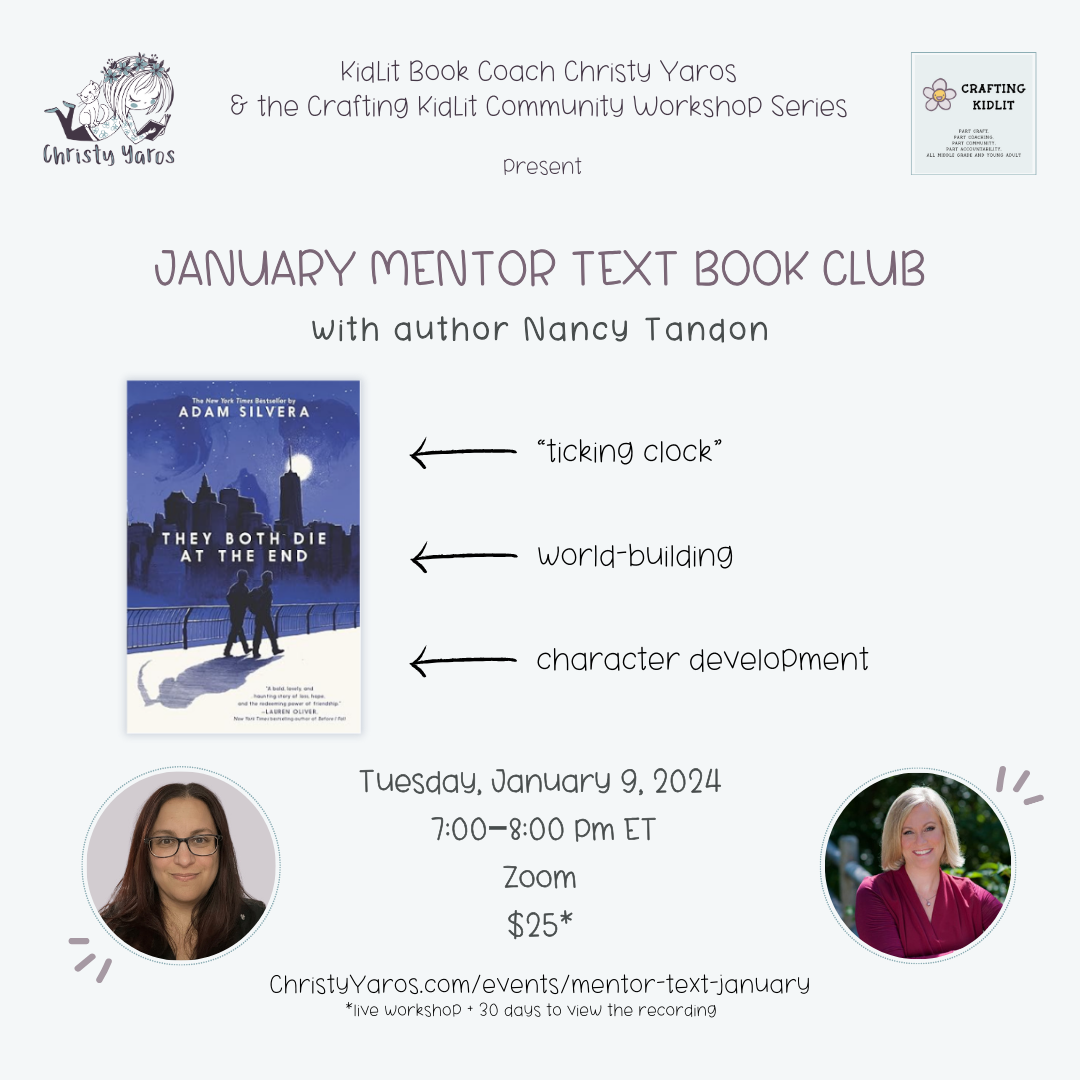 January Mentor Text Book Club | THEY BOTH DIE AT THE END