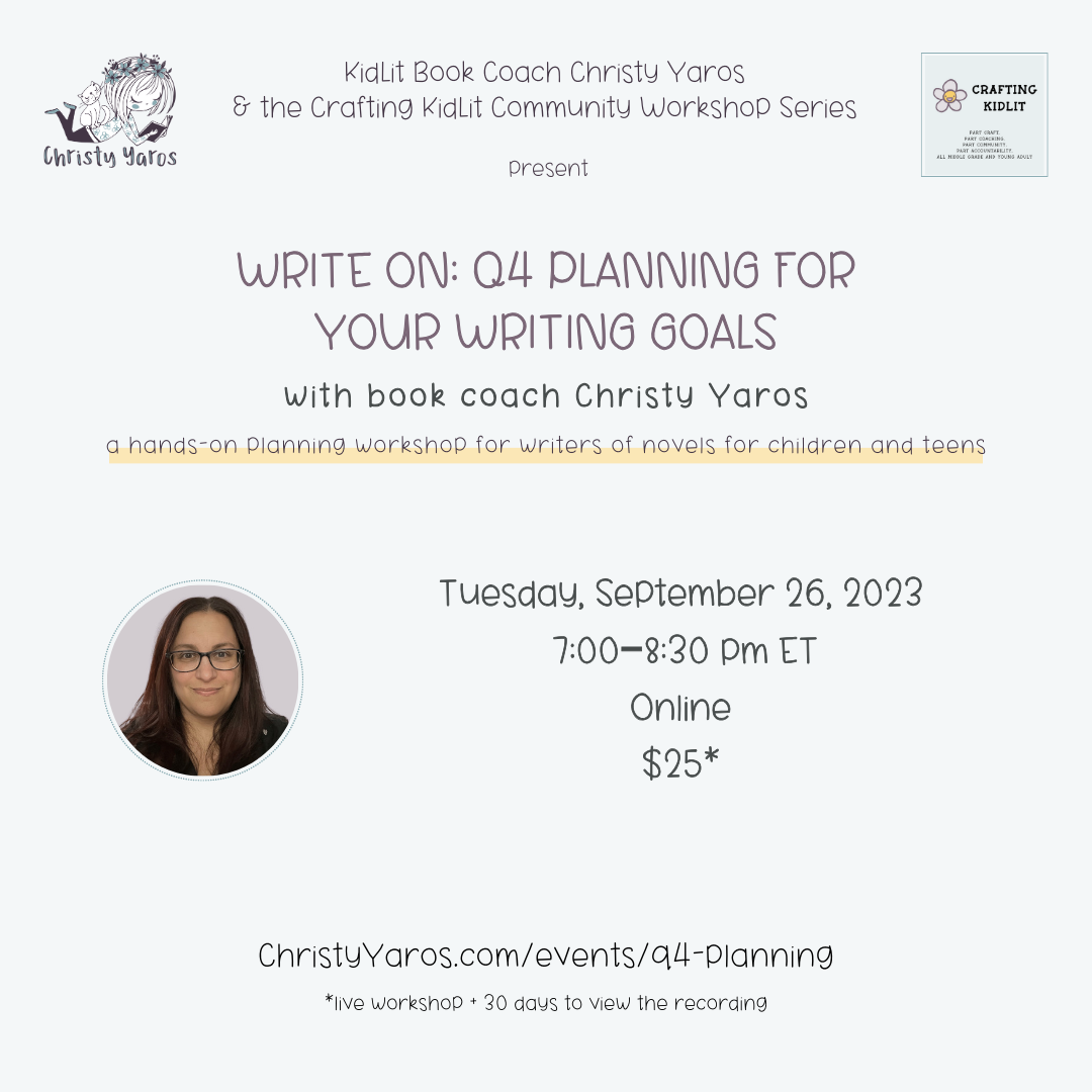 Write On: Q4 Planning for Your Writing Goals