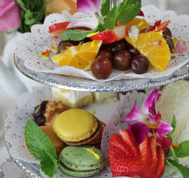 Afternoon Tea Menu — Tea Rose Garden (Pasadena)