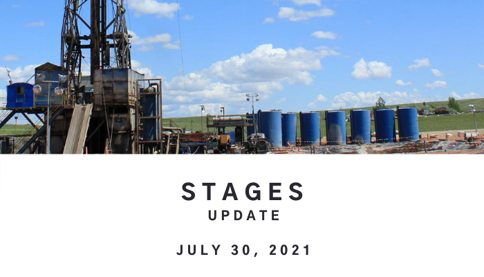 STAGES Update: 7/30/2021