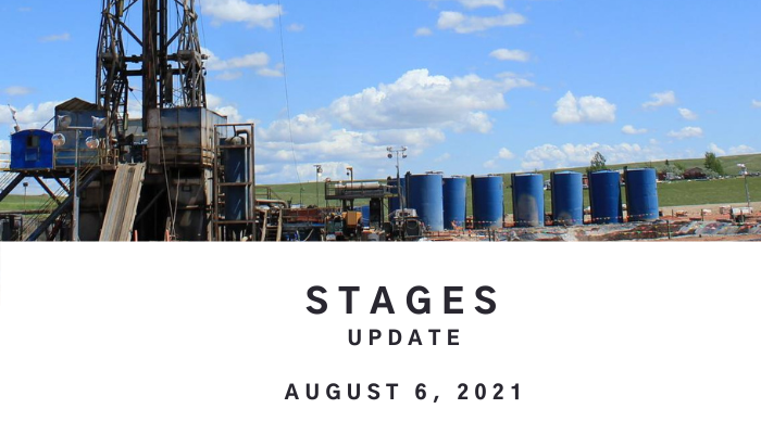 STAGES Update: 8/6/2021 