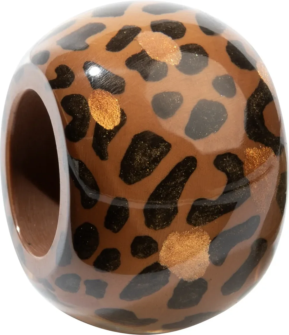 BBLEP.  Leopard resin bead by Zsiska