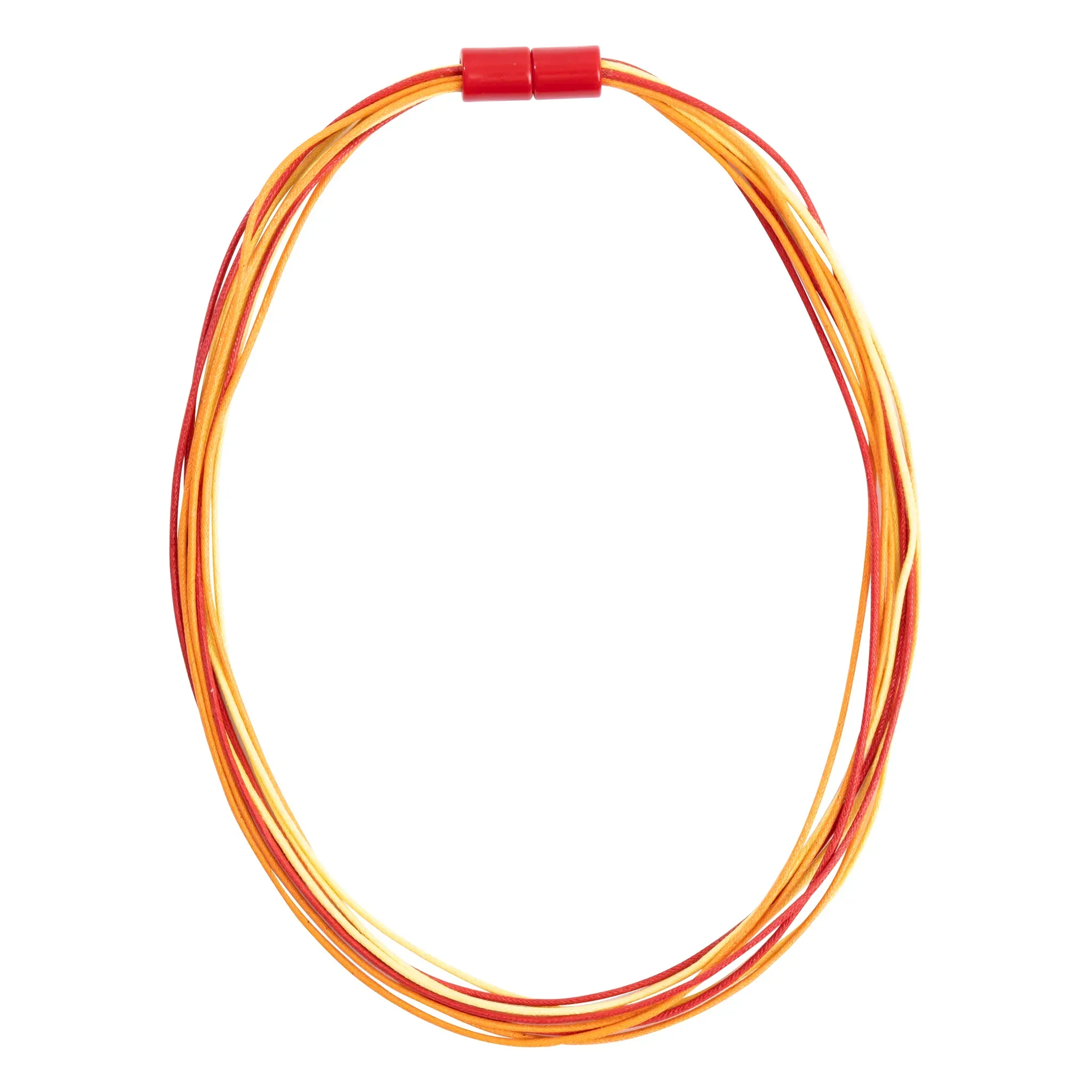 137CORDMX07.  Multi strand orange cord by Zsiska
