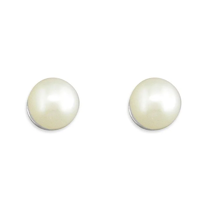 G1063/W.  Sterling silver pippa small freshwater pearl stud earrings
