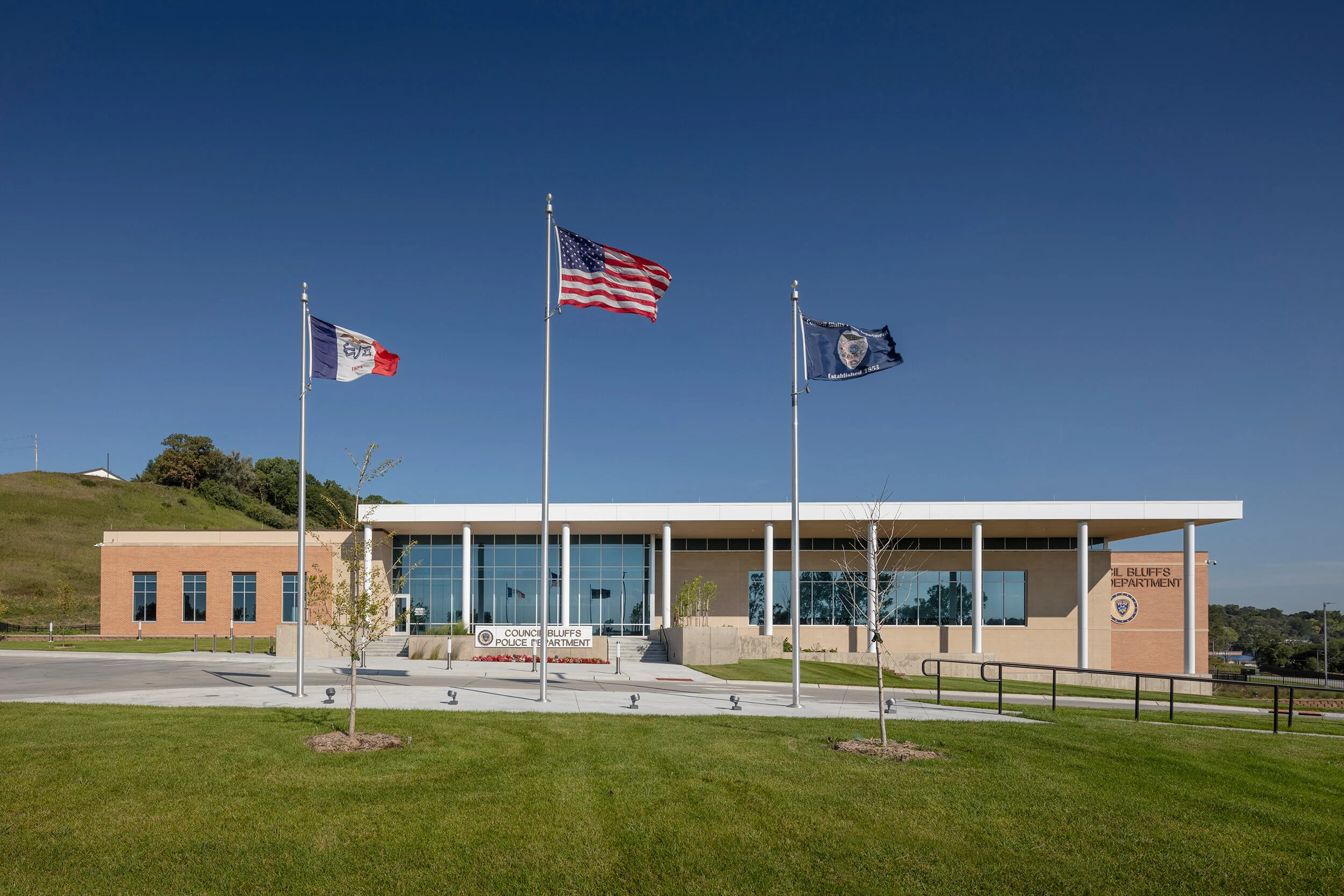 Council Bluffs Police Department, Council Bluffs, IAHoefer Wysocki Architects