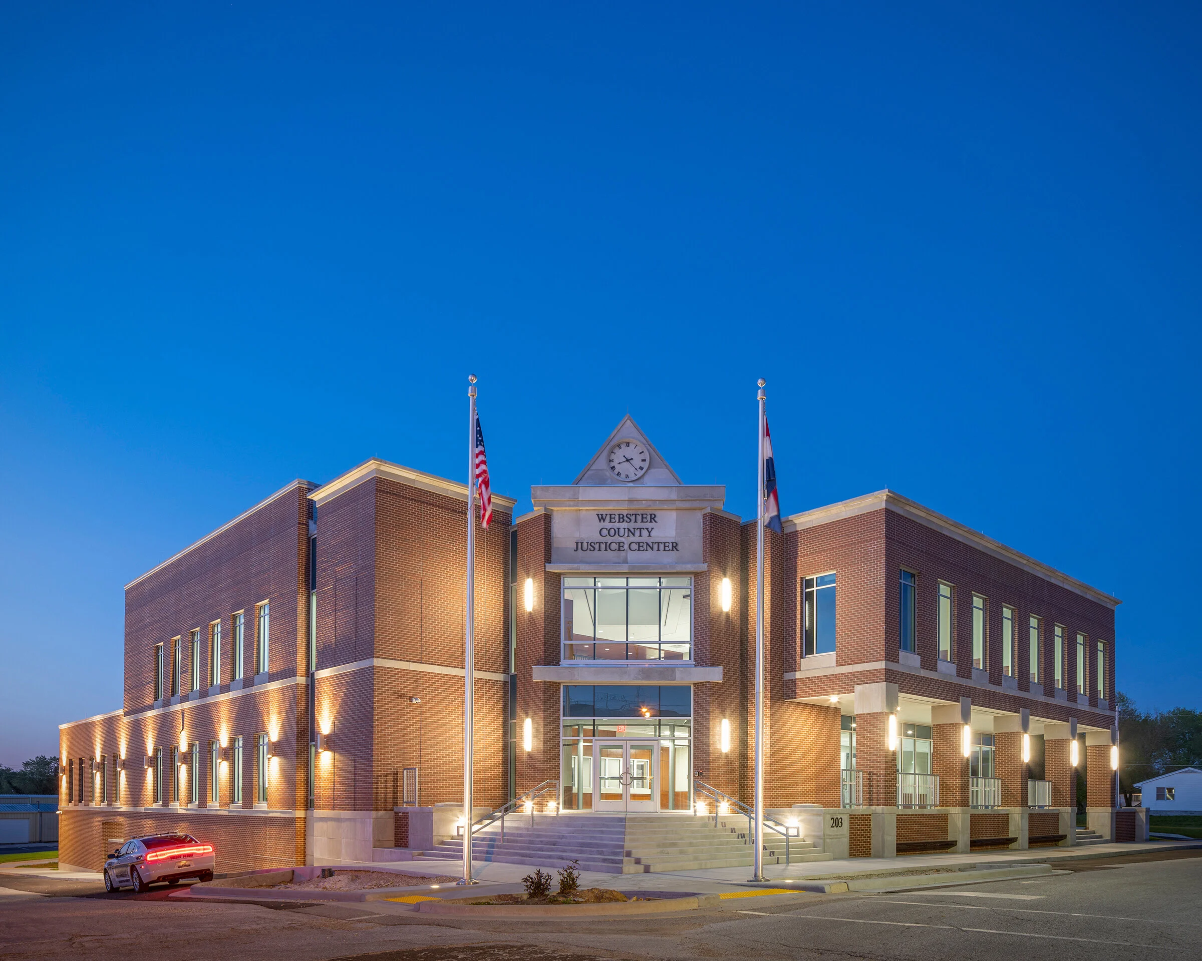 Webster County Justice Center, Marshfield, MOHMN Architects