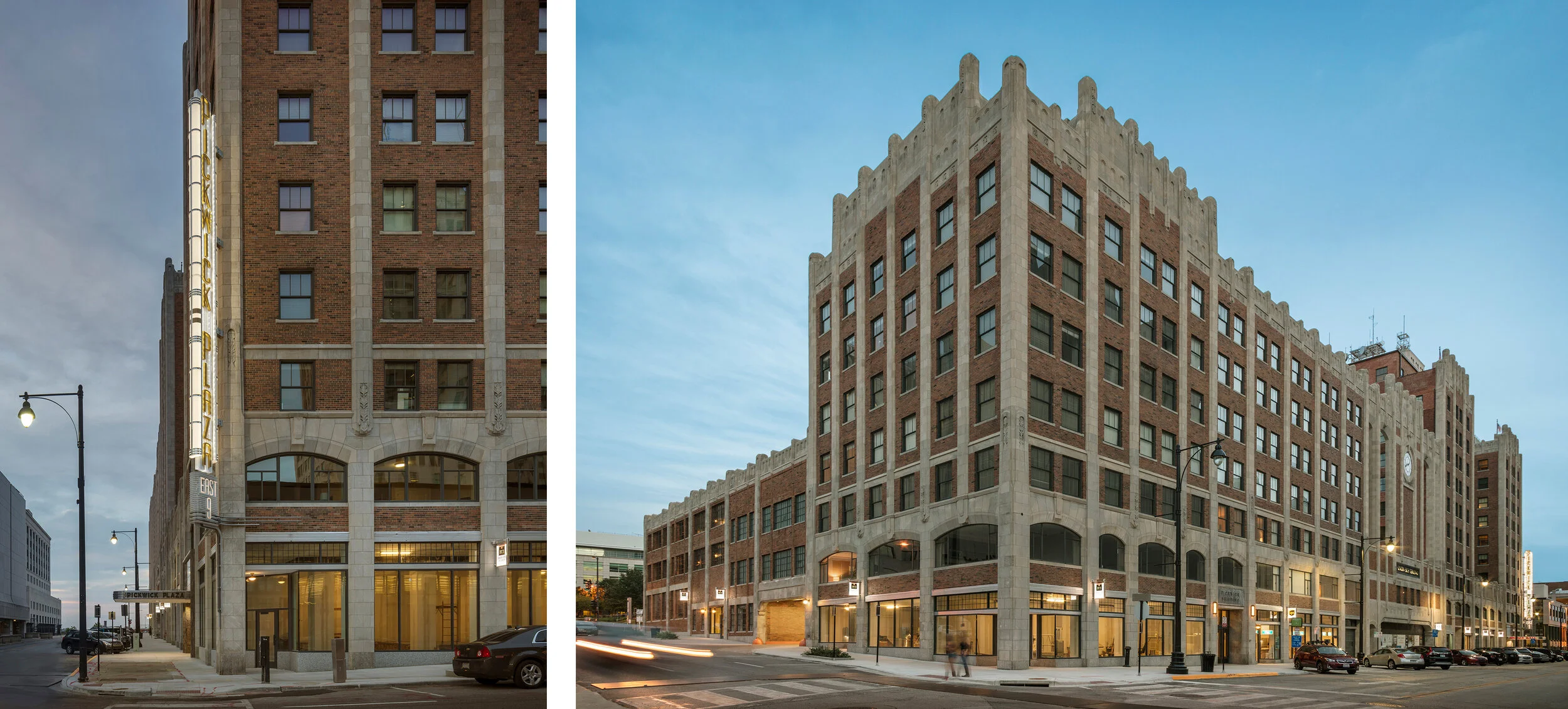 Pickwick Plaza Apartments, Kansas City, MO  Helix Architecture + Design